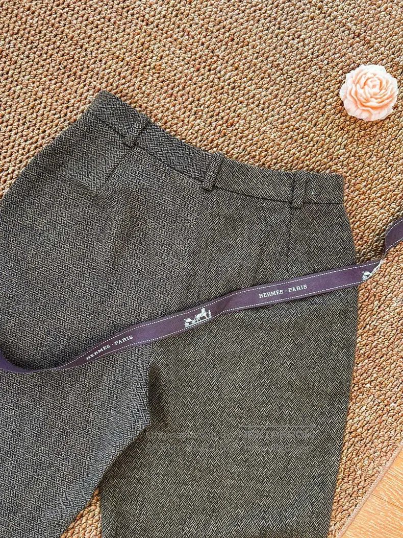 Hermes Hermes Margiela Era Printed M Jacquard Wool and Cashmere M Size 25" / US 0 / IT 36 - 5 Thumbnail