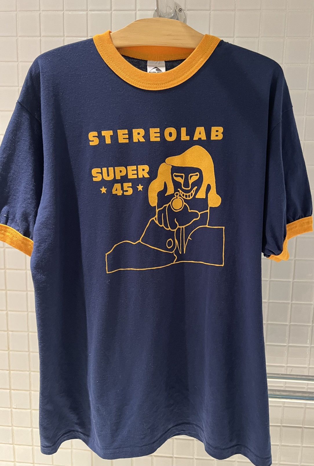 Band Tees × Vintage Rare Stereolab Vintage Band Tee Size US L / EU 52-54 / 3 - 1 Thumbnail