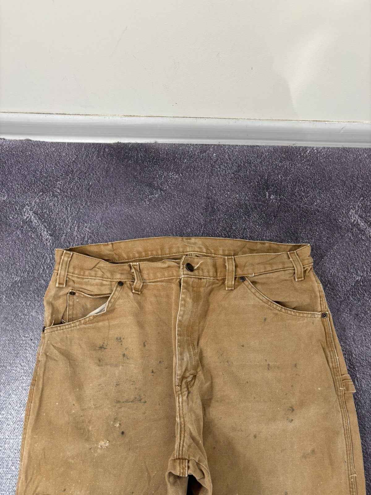 Dickies Vintage Dickies Y2K Mustard USA Work Hype Baggy Pants Jeans Size US 36 / EU 52 - 11 Thumbnail