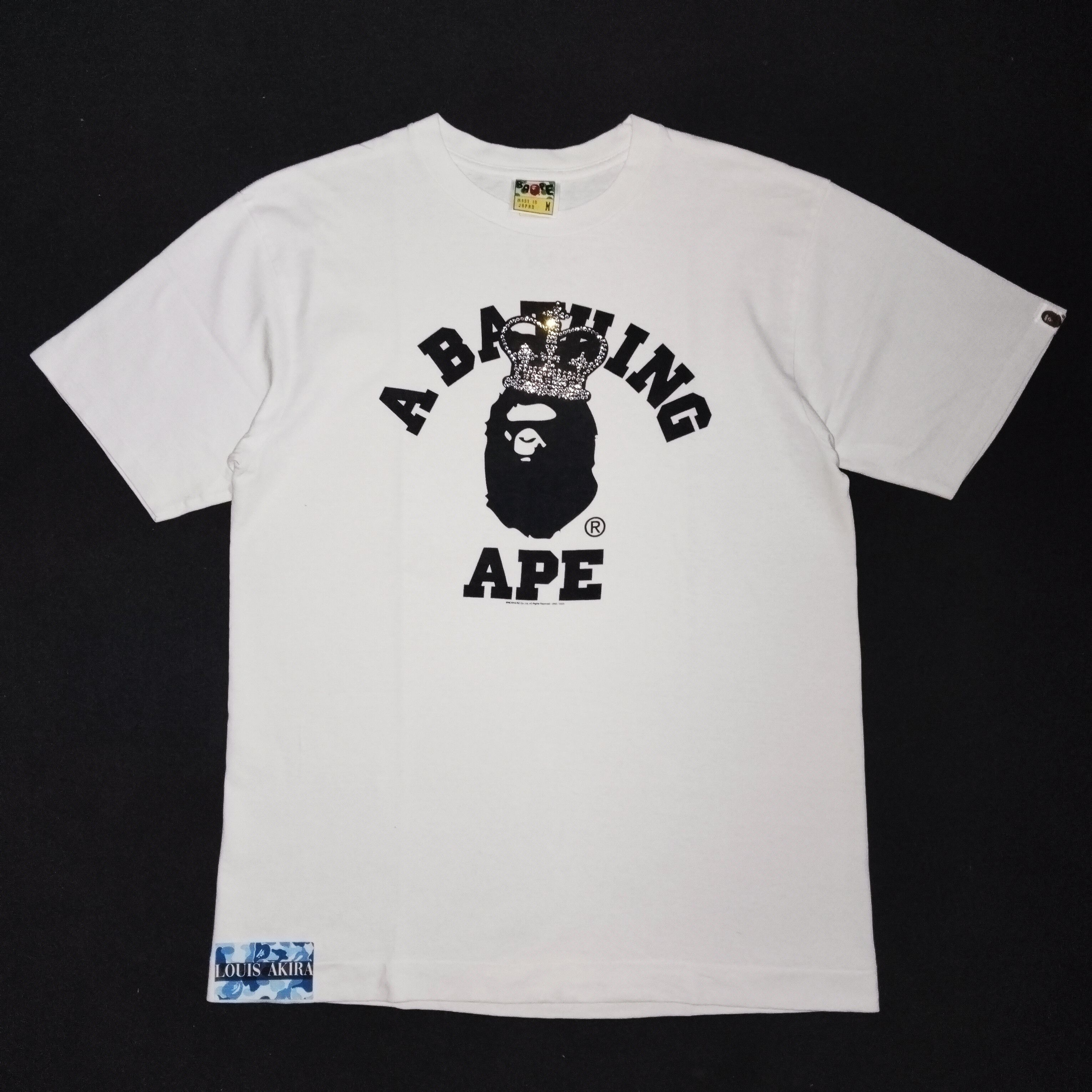 Bape 2009 Bape x Swarovski Tee Size US M / EU 48-50 / 2 - 1 Thumbnail