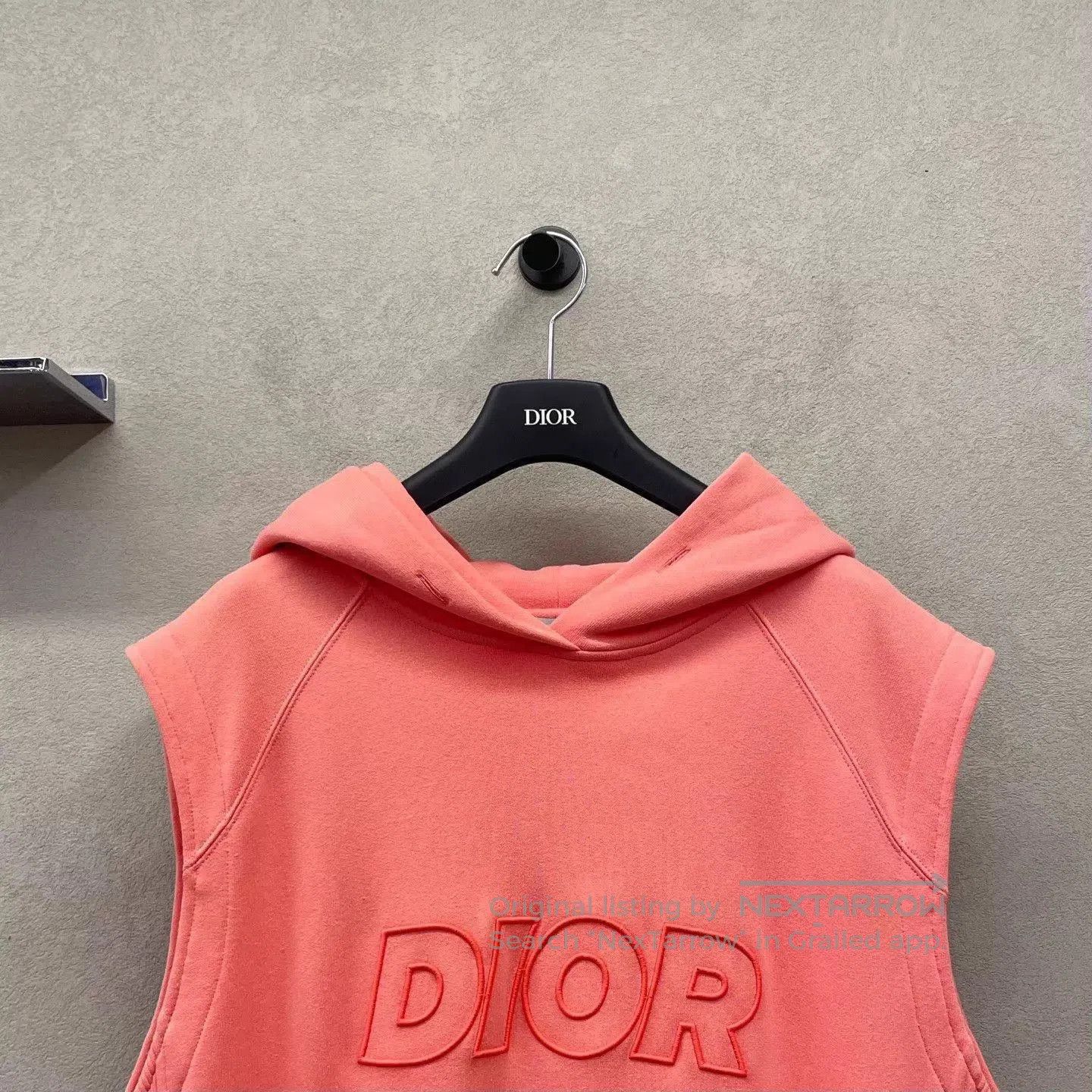 Dior Sleeveless Hooded Vest with Embroidered Design. Size US XL / EU 56 / 4 - 4 Thumbnail