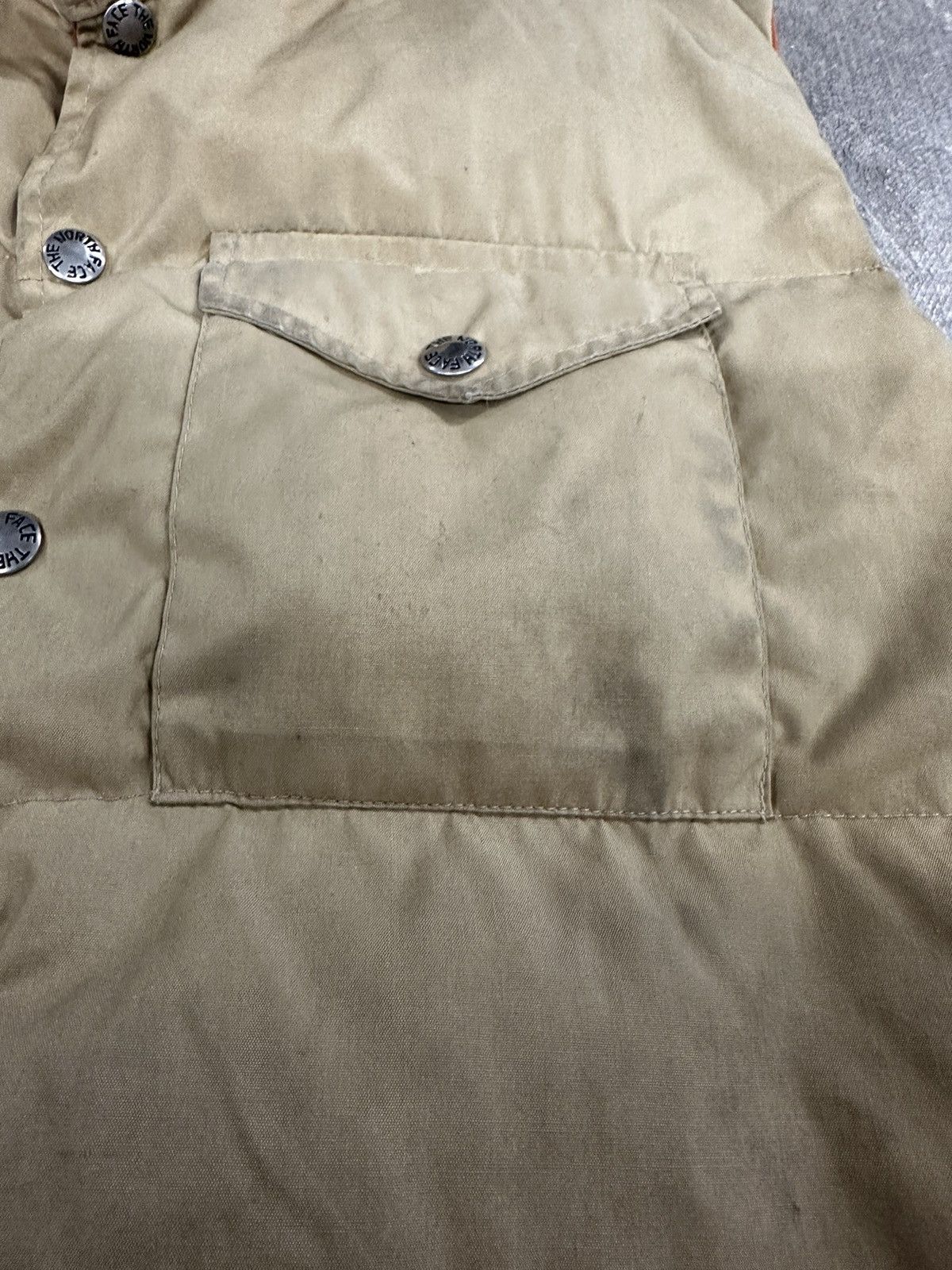 The North Face × Vintage Vintage 80s The North Face Brown Label Puffer Vest Size M / US 6-8 / IT 42-44 - 6 Thumbnail