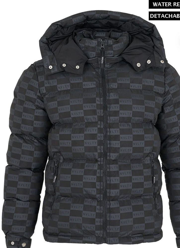 image of Nvlty Back Puffer in Black, Men's (Size Small)