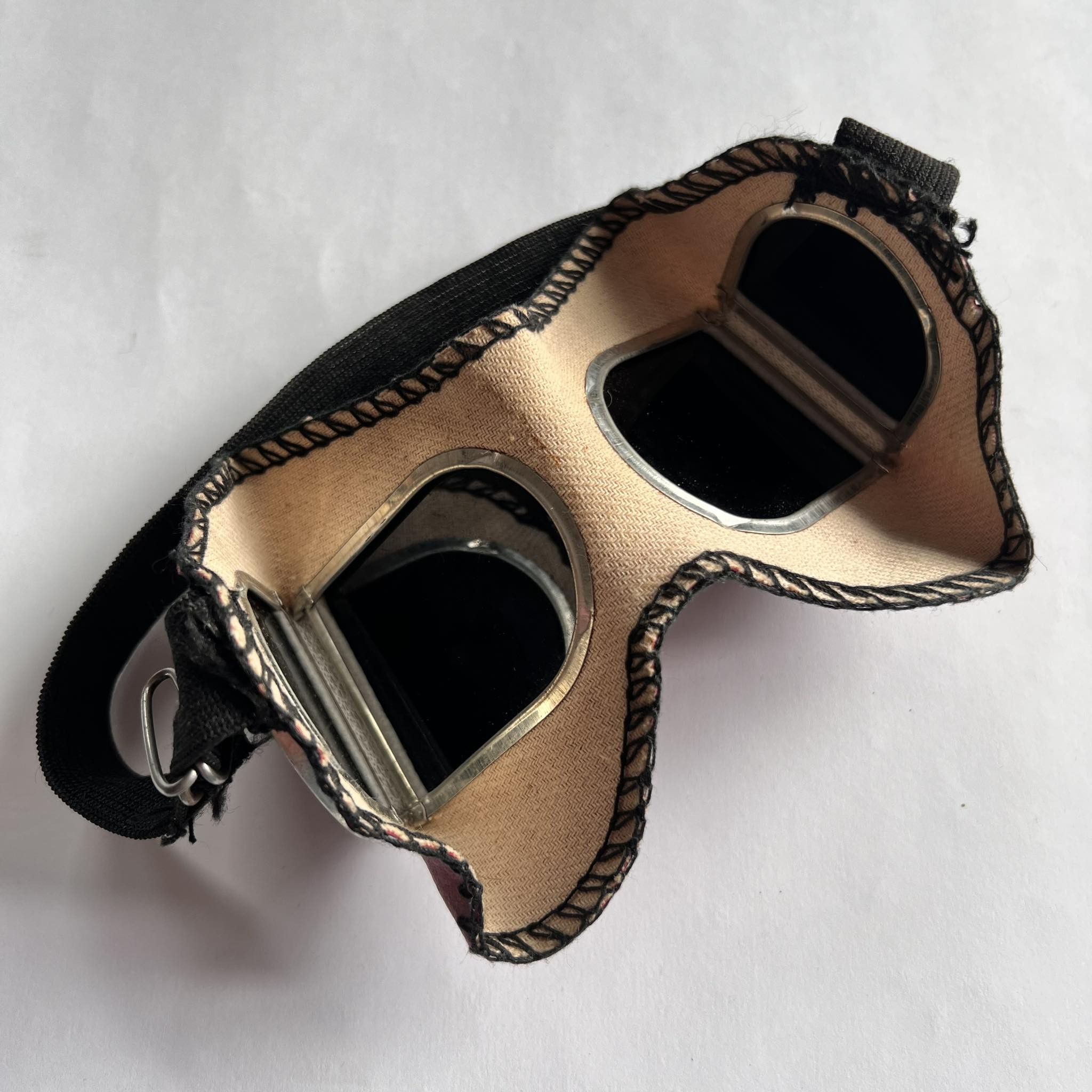 Vintage Rare Vintage USSR Welding Safety Protective Glasses Leather Size ONE SIZE - 5 Thumbnail