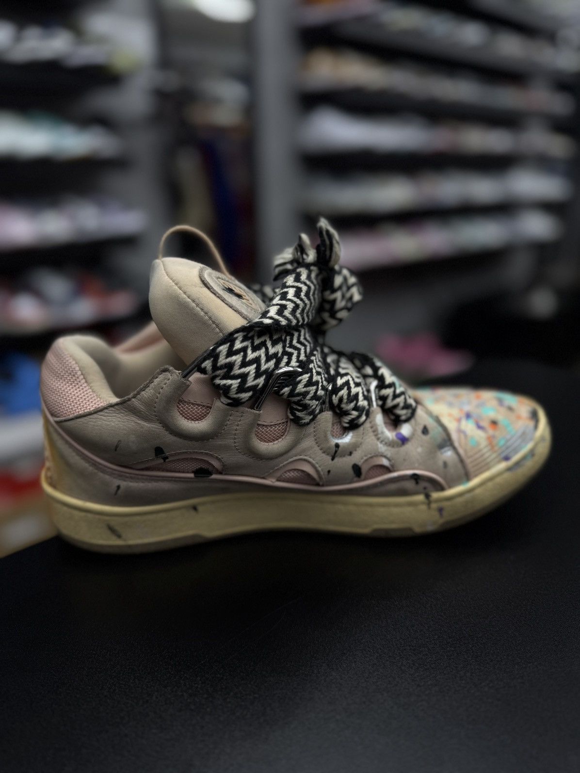 Gallery Dept. × Lanvin Gallery DEPT Lanvin Sneakers Pink Size 42EU/9US $1300 Size US 9 / EU 42 - 7 Thumbnail