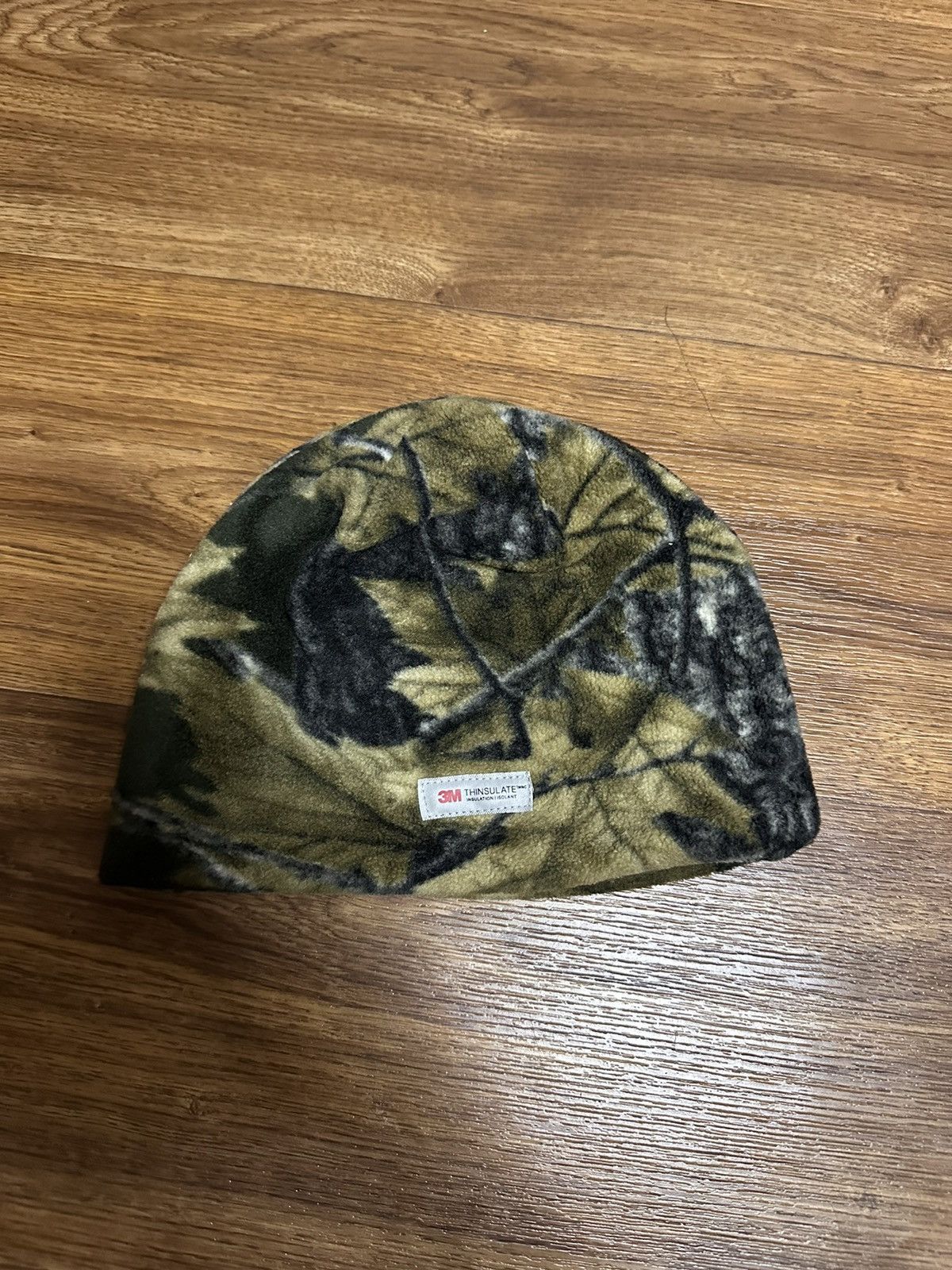 Japanese Brand × Vintage Vintage Raltree Camo Grass Leaf Print beanie hat Y2K 90s Size ONE SIZE - 1 Thumbnail