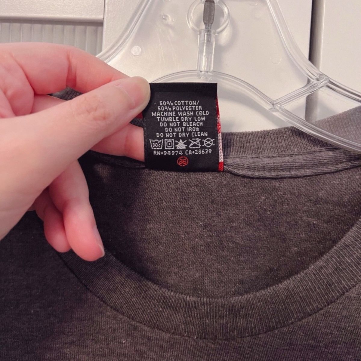 Stussy NWOT Stussy King XXX Charcoal Gray Graphic T-Shirt Vintage Size US L / EU 52-54 / 3 - 3 Thumbnail