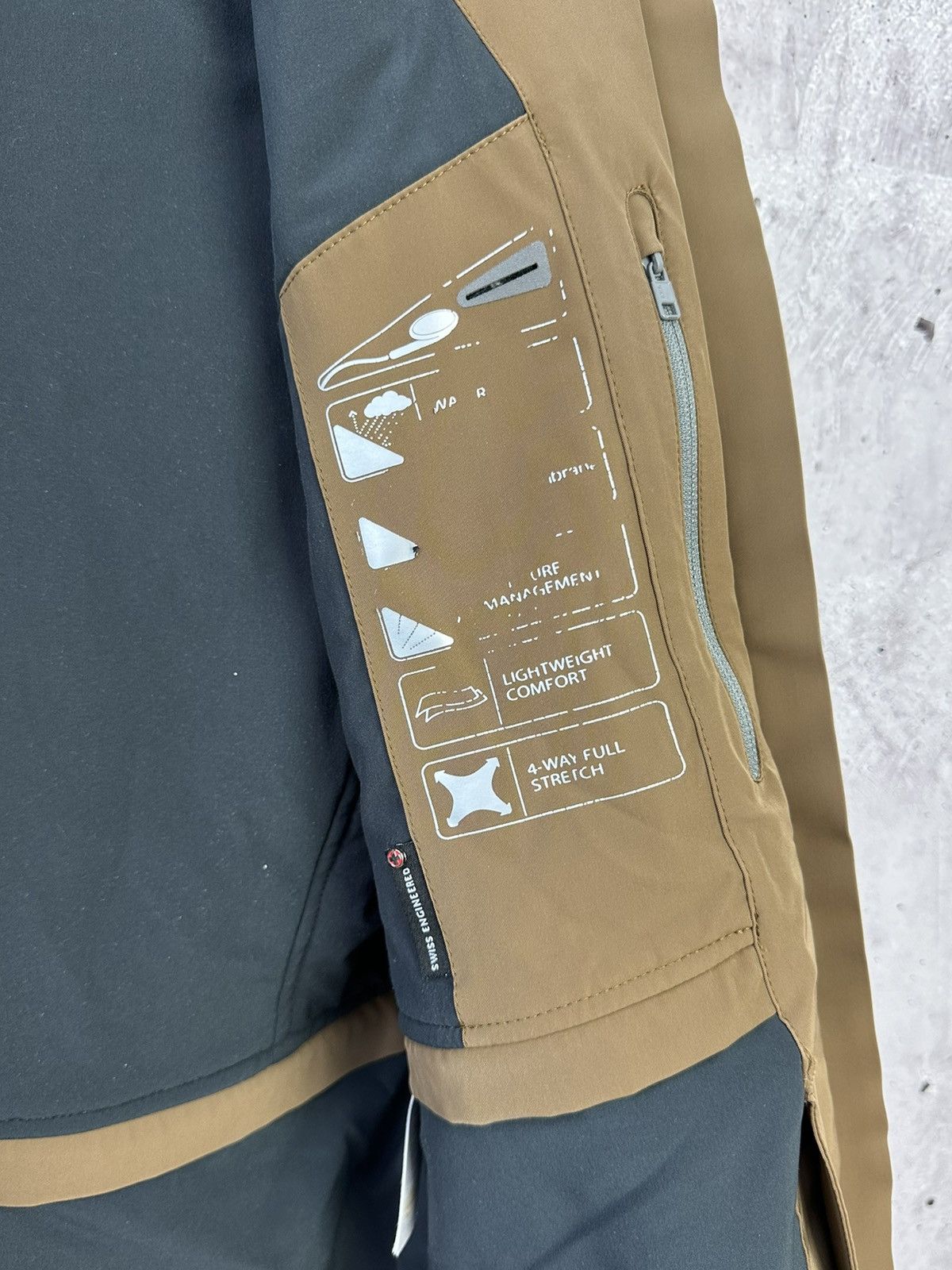 Other Mountine Force Outdoor Grey Zipper Ski Insulated Jacket Size M / US 6-8 / IT 42-44 - 11 Thumbnail