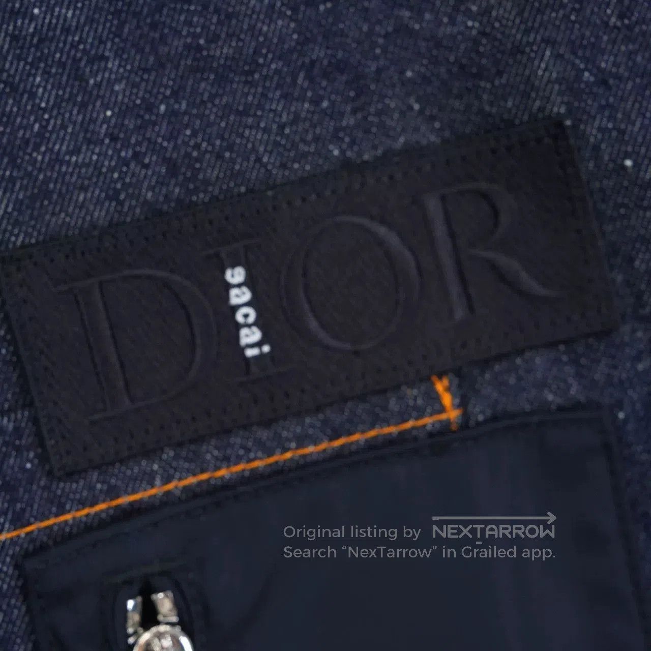 Dior Dior Sacai Denim Jacket. Size US L / EU 52-54 / 3 - 5 Thumbnail