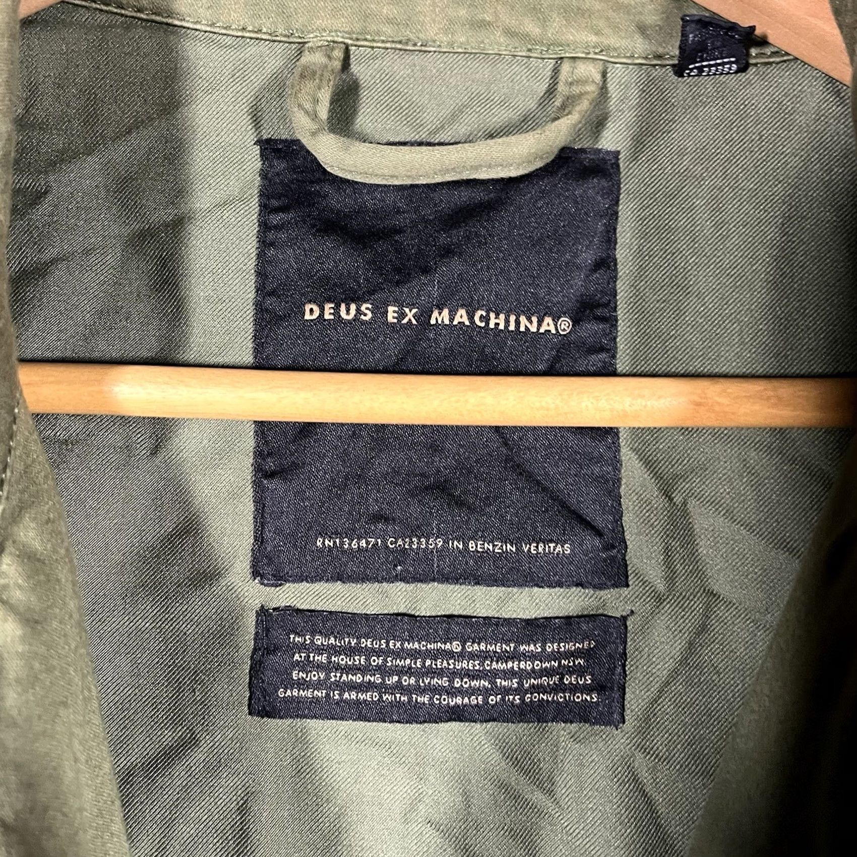 Deus Ex Machina DEUS EX MACHINA Souvenir Jacket Green Biker Embroidered 3XL Mens Mens 3XL Green Jacket Size US XXL / EU 58 / 5 - 5 Thumbnail