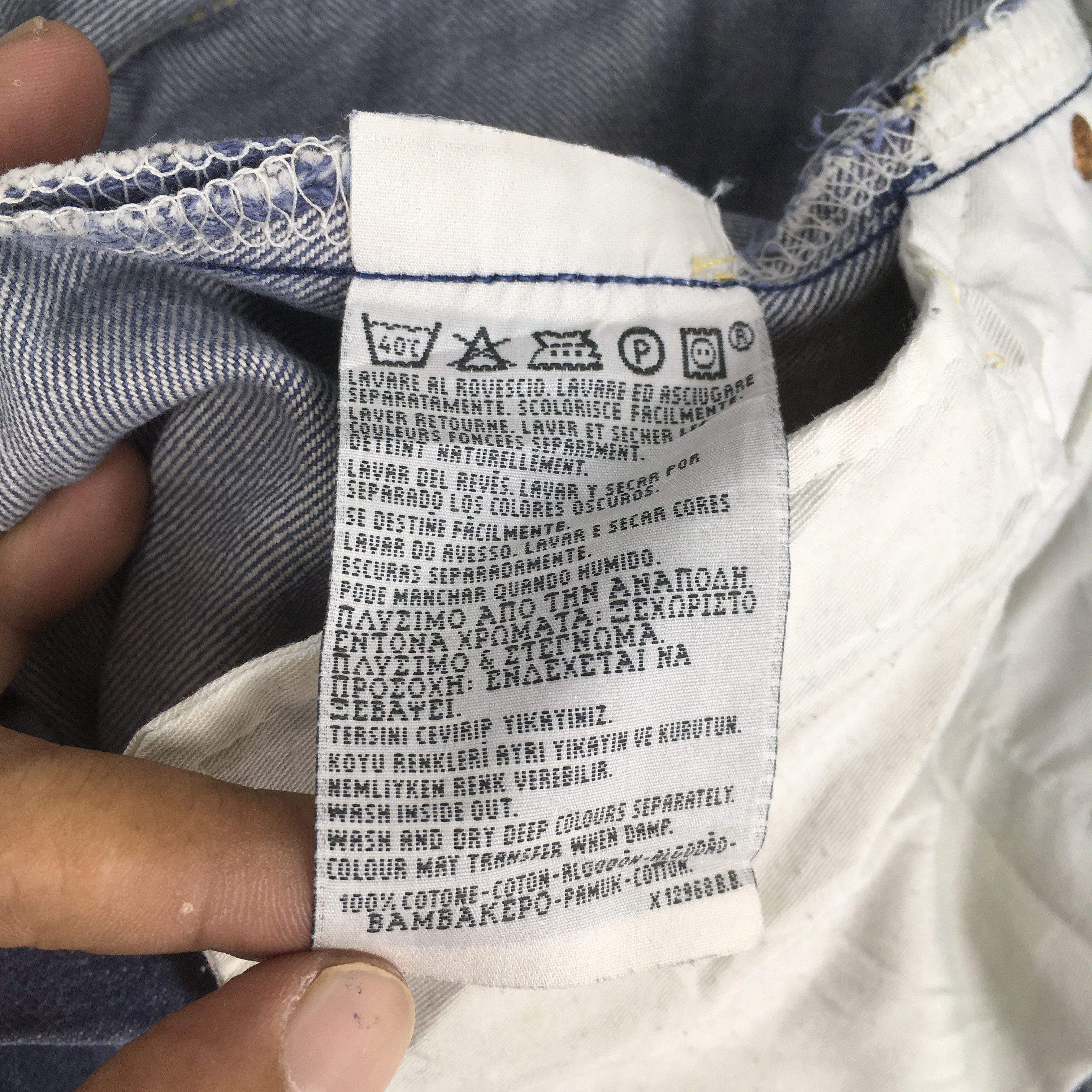 Levi's Size 29x30 Vintage 90s Levi's 501 Straight Leg Jeans S1630 Size US 29 - 12 Thumbnail