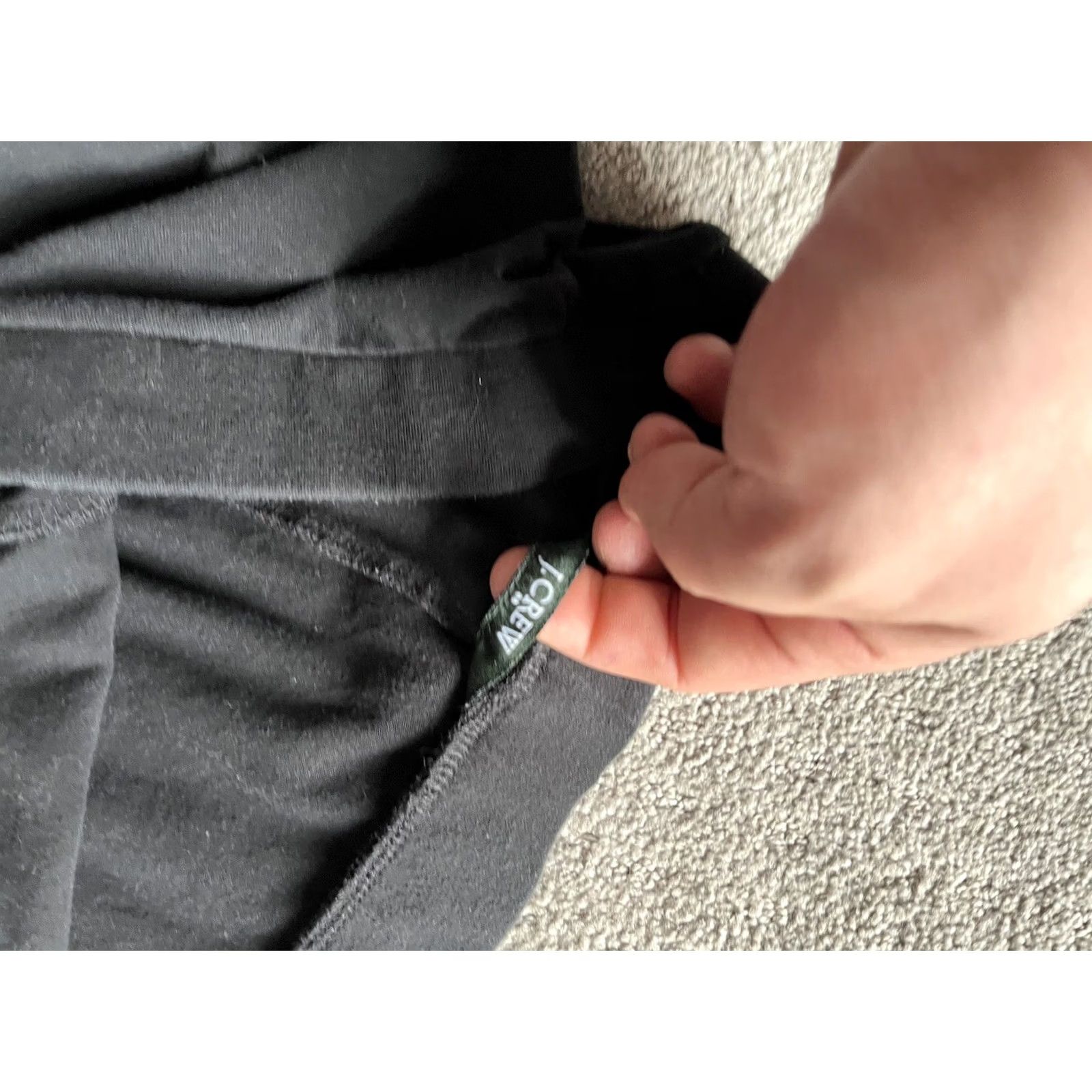 J.Crew J.CREW Leggings Women S Black Stretch Athleisure Athletic Wear Size S Pants Size 28" / US 6 / IT 42 - 5 Thumbnail