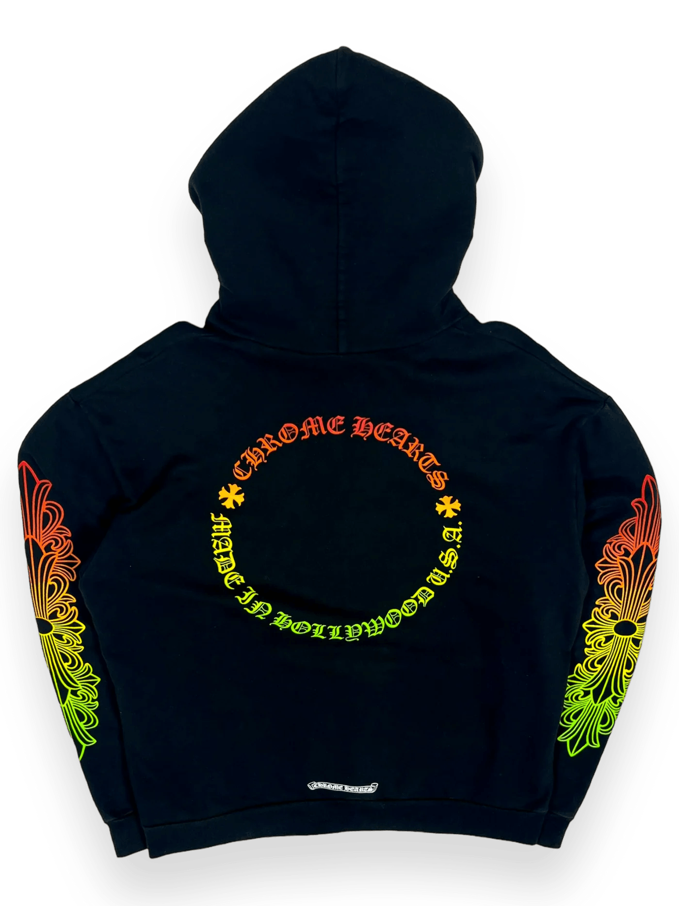 Chrome Hearts Chrome Hearts Black Floral Gradient Made In