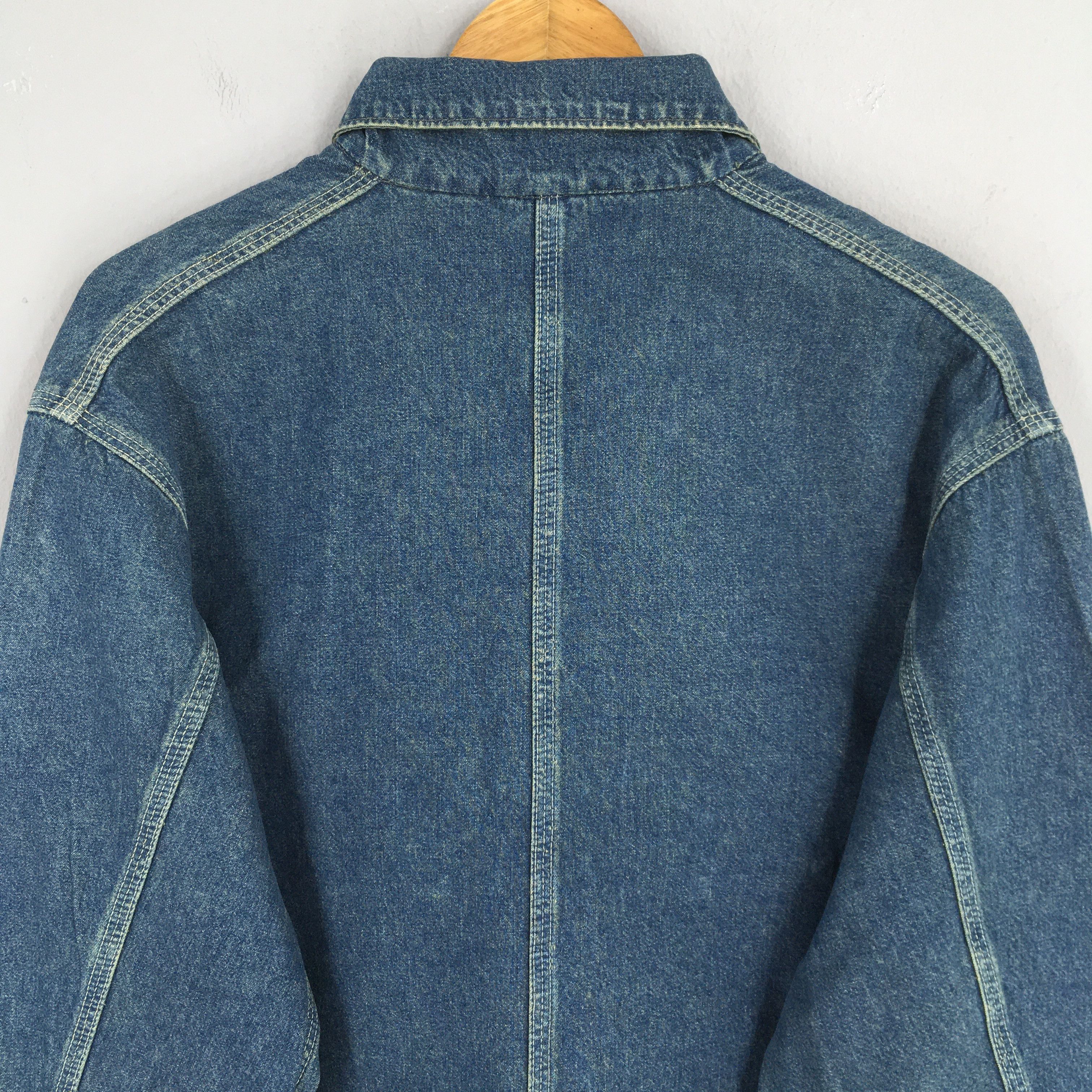 Carhartt 80s Carhartt Michigan Denim Chore Workers Jacket XLarge Size US XL / EU 56 / 4 - 8 Thumbnail