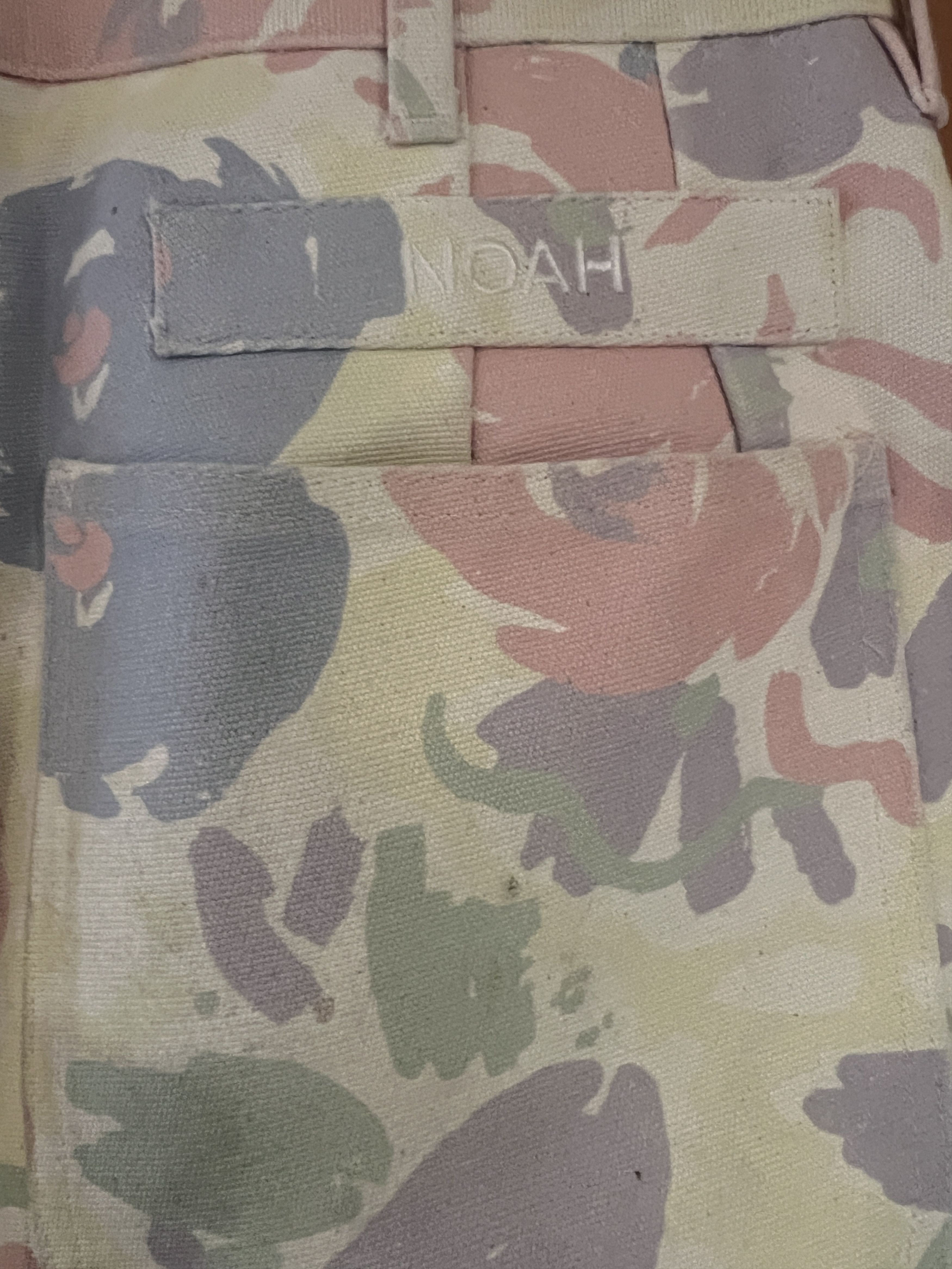 Noah Floral Canvas Pants Size US 28 / EU 44 - 6 Thumbnail