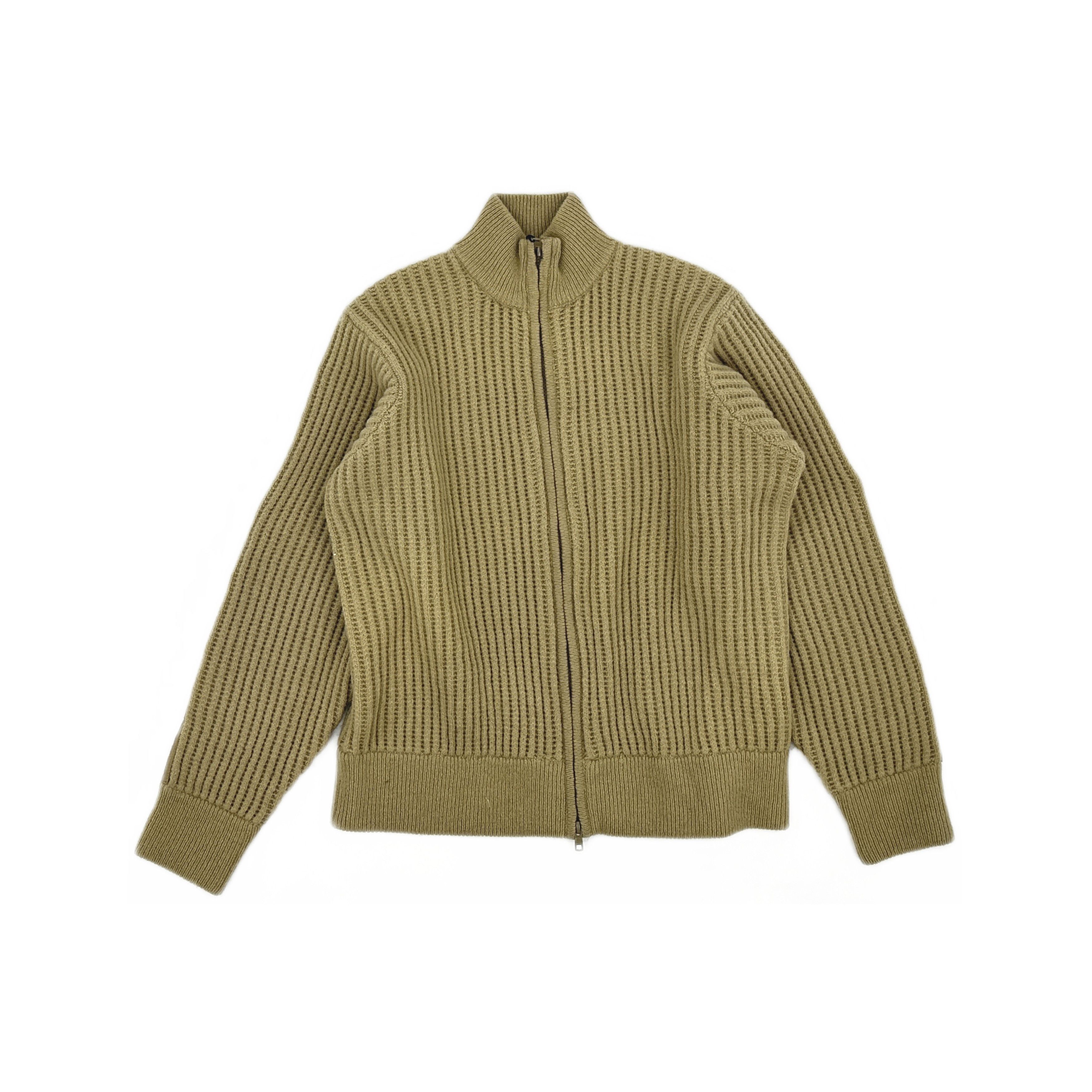 Stussy FULL ZIP BRUSHED MERINO SWEATER | Grailed