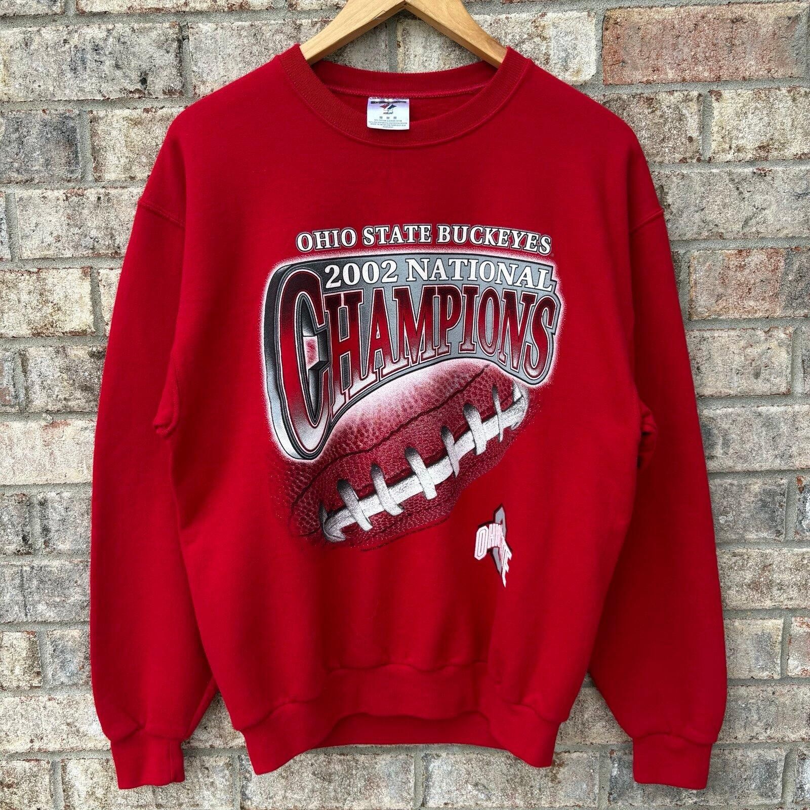 Jerzees Vintage Ohio State football championship sweatshirt Size US M / EU 48-50 / 2 - 9 Thumbnail