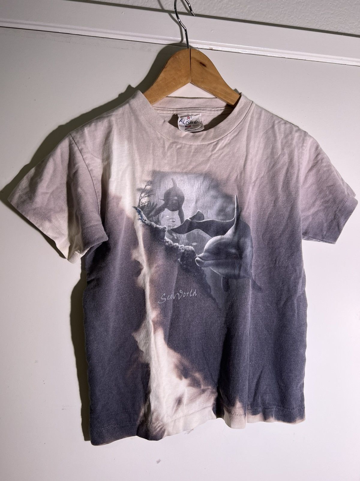 Vintage 90’s VTG Vintage Sea World Dolphins Retro Sea Animal Shirt Size US XS / EU 42 / 0 - 4 Thumbnail