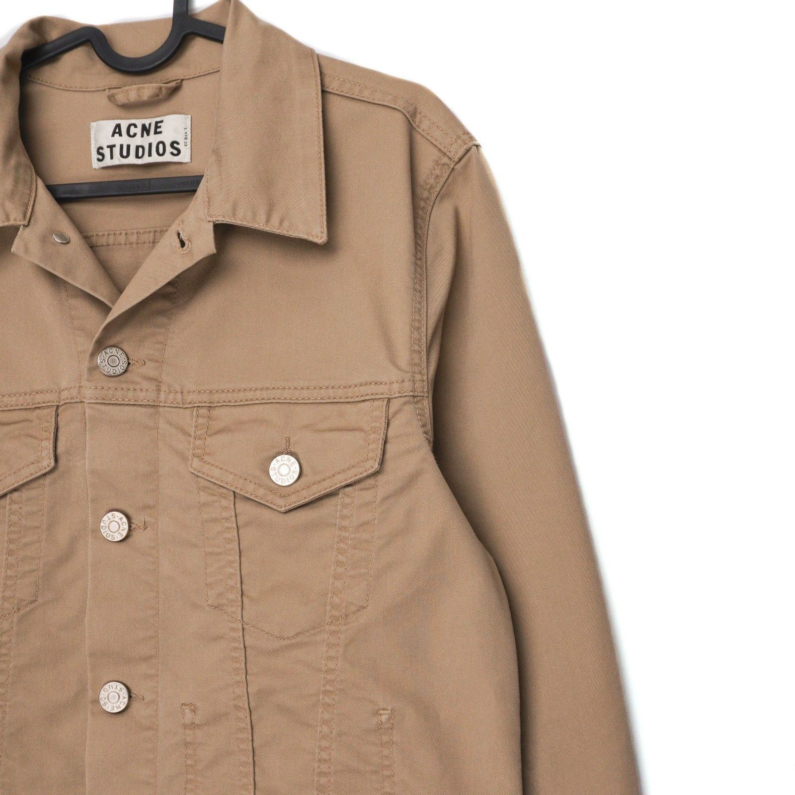 Acne Studios Acne Studios Jam Ups Beige SS13 Denim Jacket Size US M / EU 48-50 / 2 - 3 Thumbnail