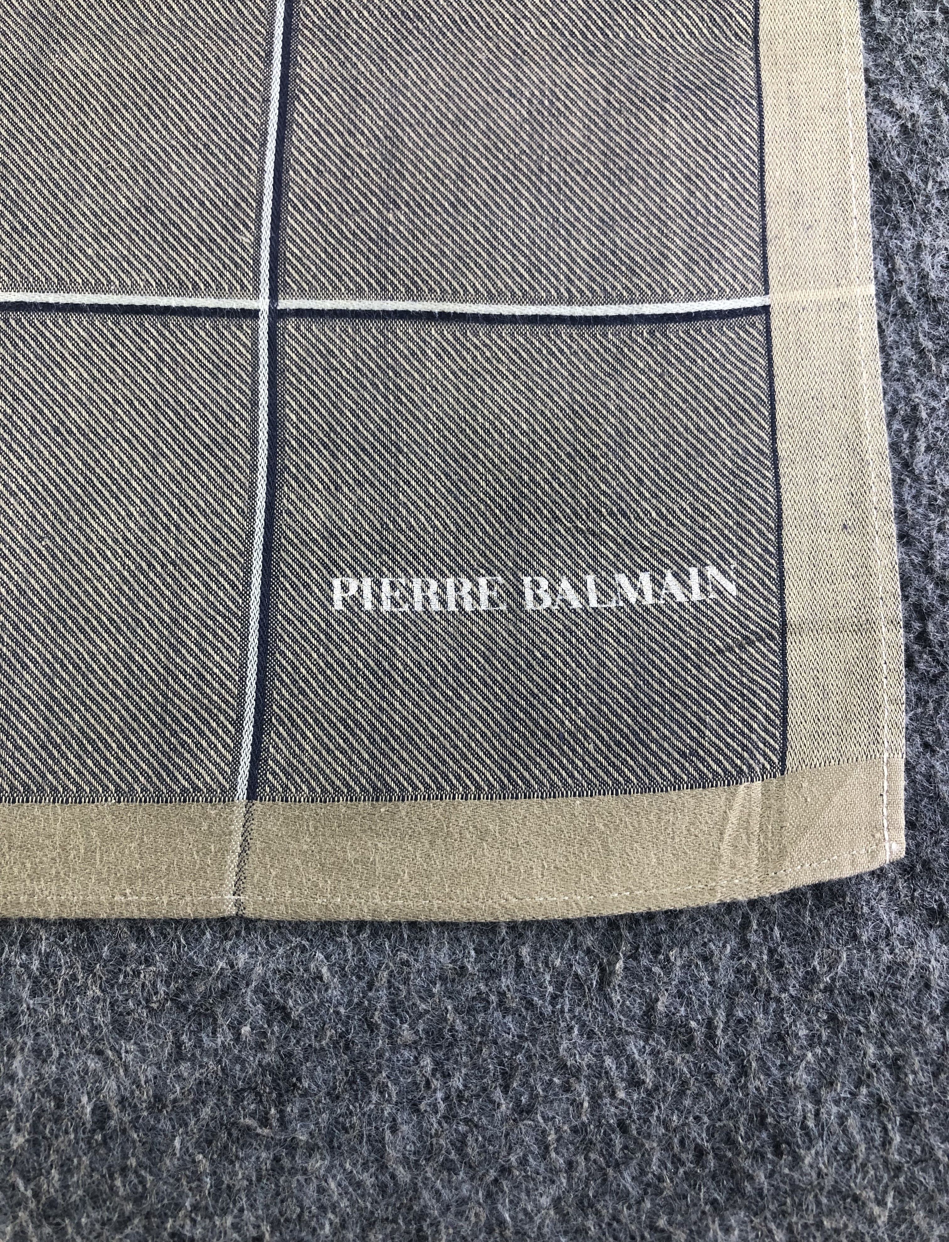 Pierre Balmain Pierre Balmain Handkerchief / Bandana / Neckerchief C465 Size ONE SIZE - 5 Thumbnail