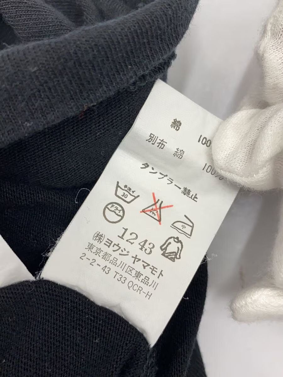 Yohji Yamamoto yohji yamamoto POUR HOMME 3/Cotton/BLK T-shirt Size US L / EU 52-54 / 3 - 5 Thumbnail