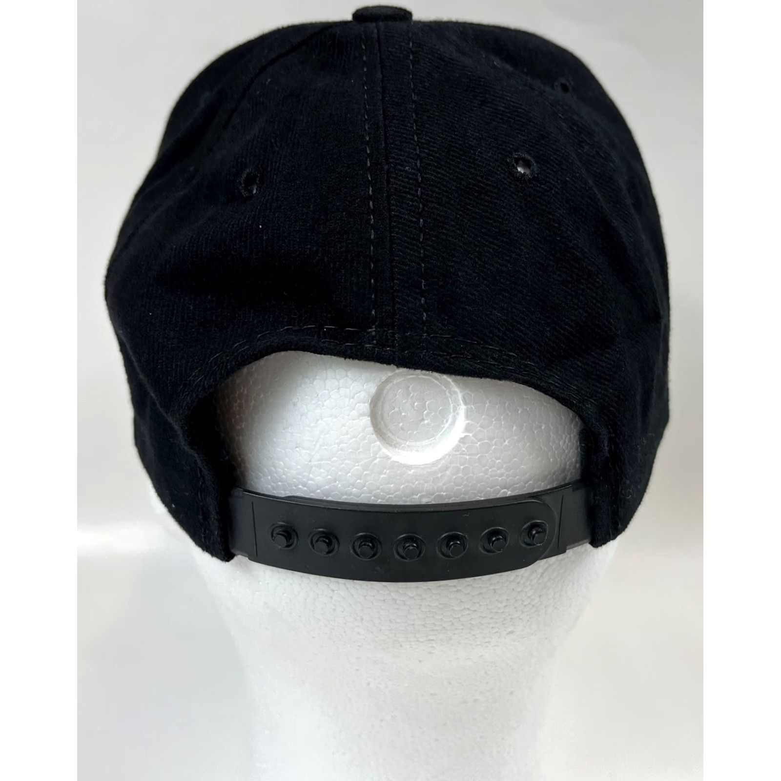 American Needle VINTAGE American Needle Chicago Bulls Snapback Hat Cap Mens One Size Black Adjustable 90s Sports Cap Size ONE SIZE - 4 Thumbnail