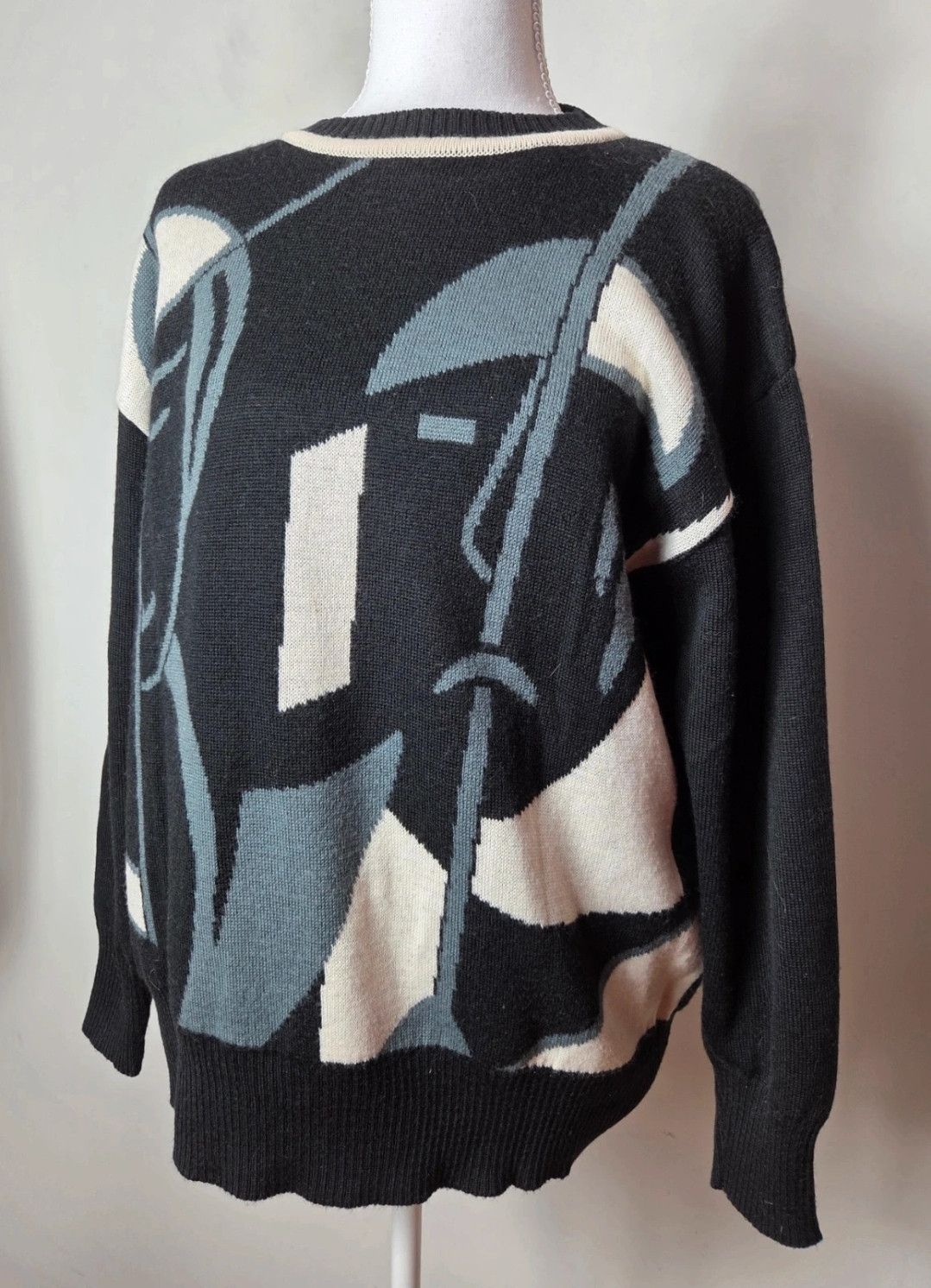 Vintage Vintage wool sweater Size US L / EU 52-54 / 3 - 3 Thumbnail