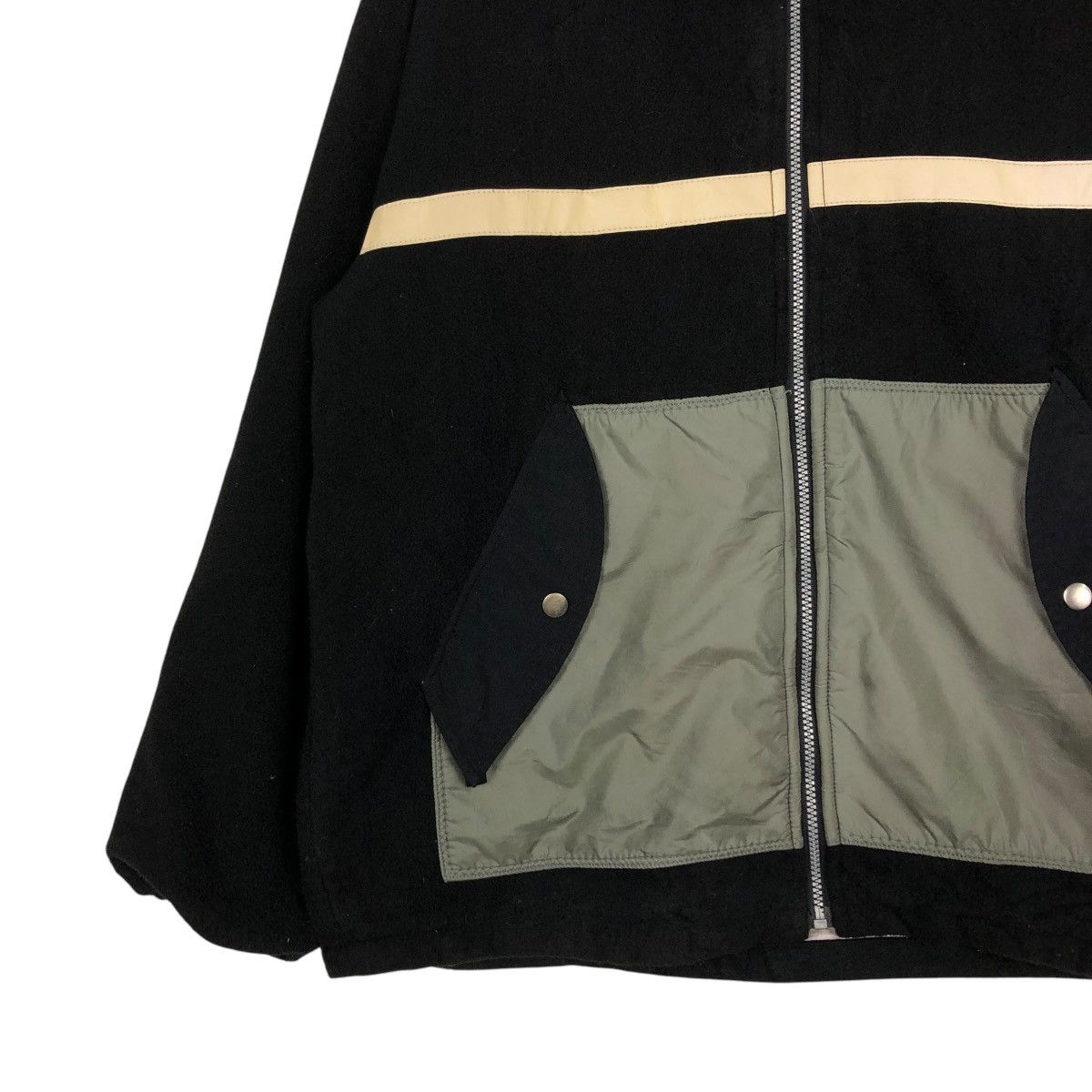 Hysteric Glamour 🔥VINTAGE BOMBER JACKET BESCHWA STRIPED DESIGN Size US L / EU 52-54 / 3 - 6 Thumbnail