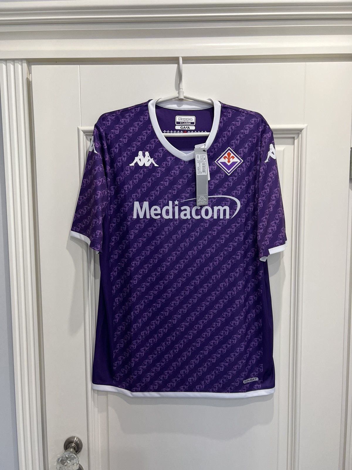 Kappa Fiorentina kappa Jersey soccer italian soccer Calcio Size US XL / EU 56 / 4 - 4 Thumbnail