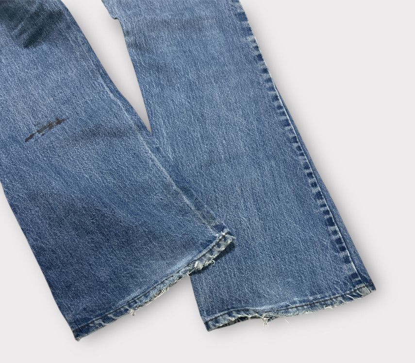 Levi's Made & Crafted Flare 70s LEVIS 517 f STAMP BUTTON 8 DISTRESSED BOOT CUT Size US 31 - 5 Thumbnail