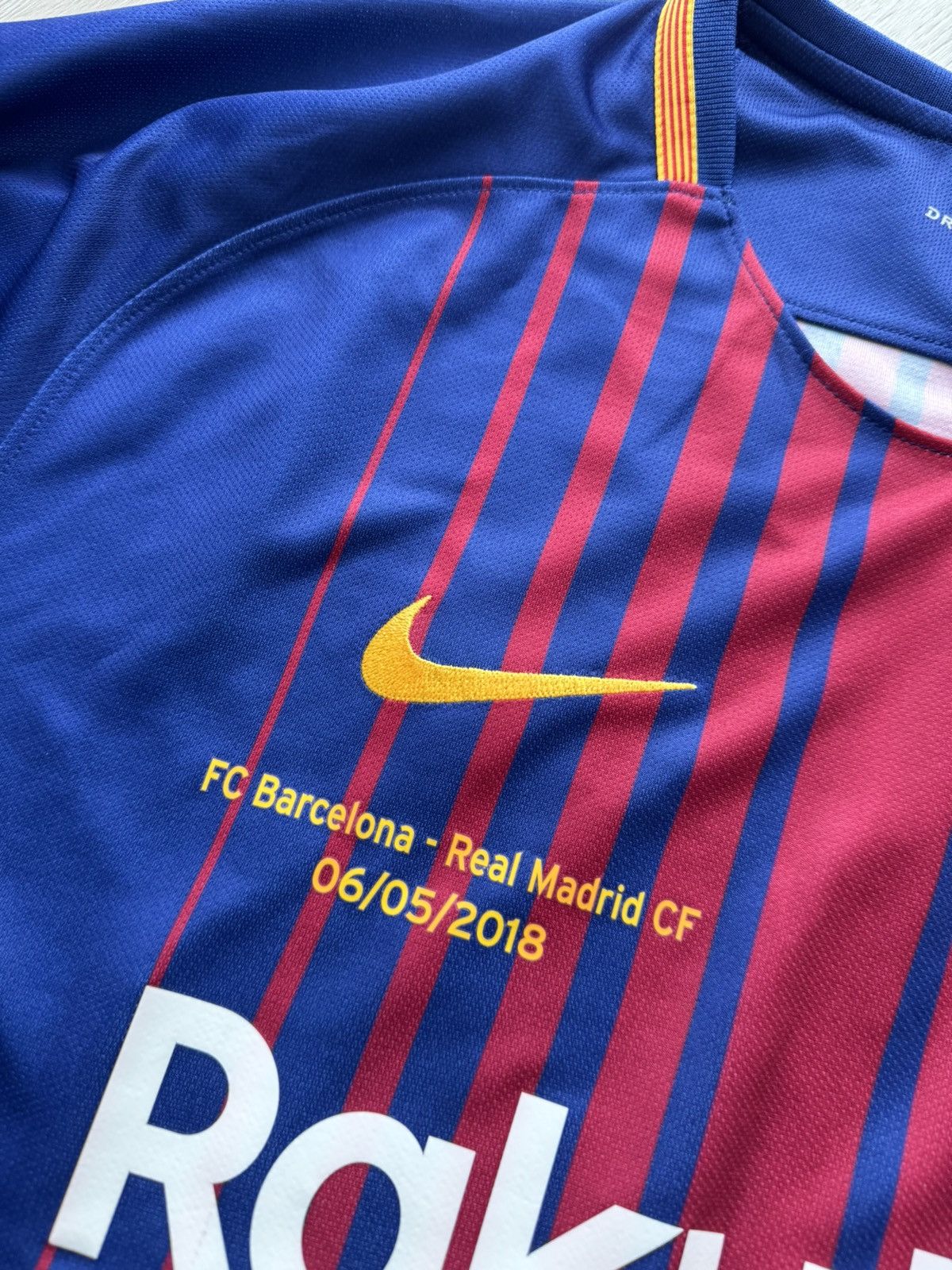 Nike Nike Messi F.C. Barcelona 2018 Home Soccer Football Jersey Size US XL / EU 56 / 4 - 5 Thumbnail