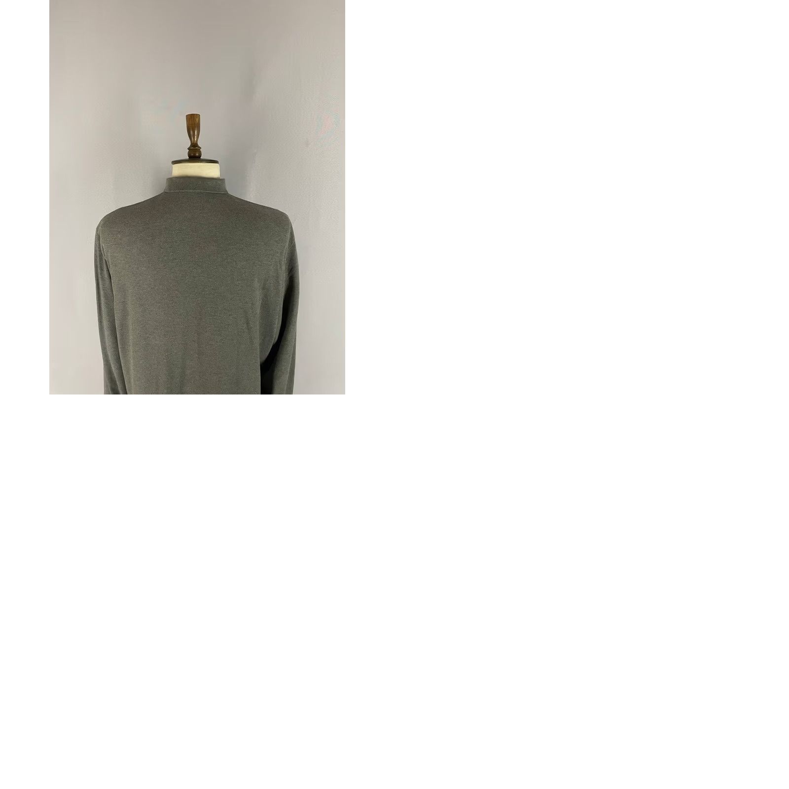 Polo Ralph Lauren Polo Ralph Lauren Rugby Shirt Size L Gray Cotton Long Sleeve Polo Mens Size US L / EU 52-54 / 3 - 9 Thumbnail