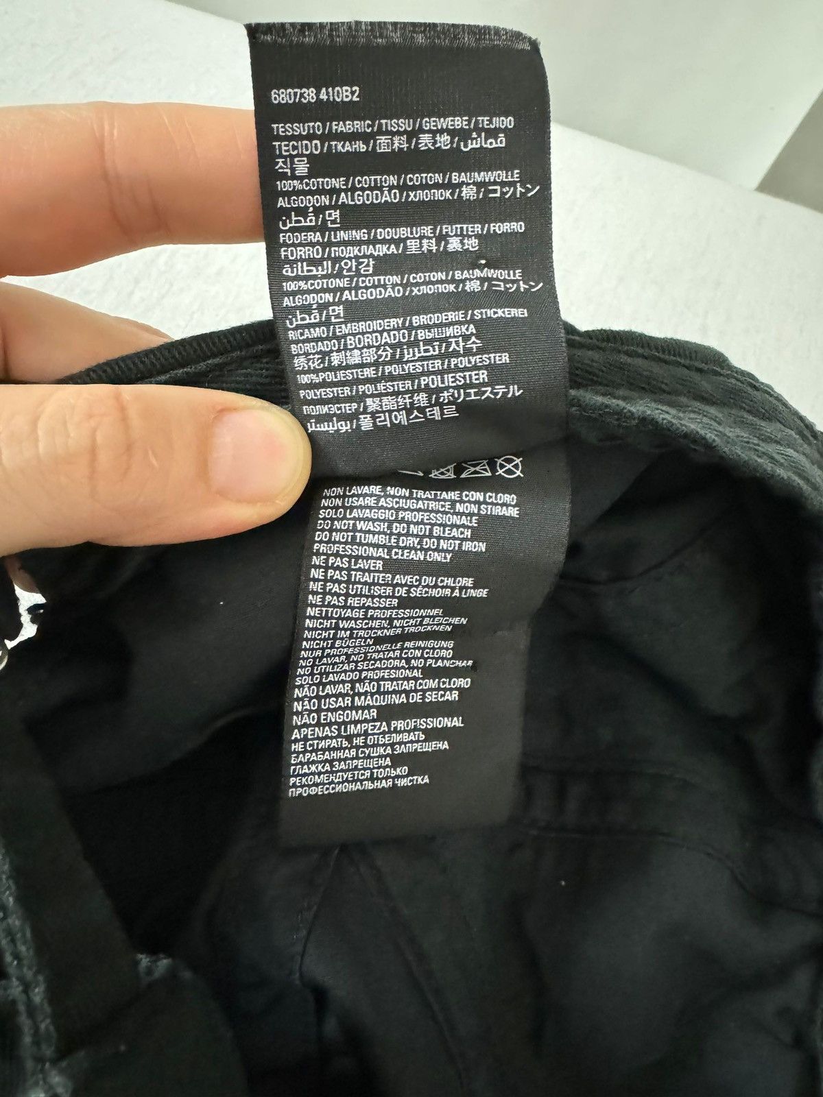 Balenciaga SS23 Diagonal Balenciaga Logo Hat Size ONE SIZE - 10 Thumbnail