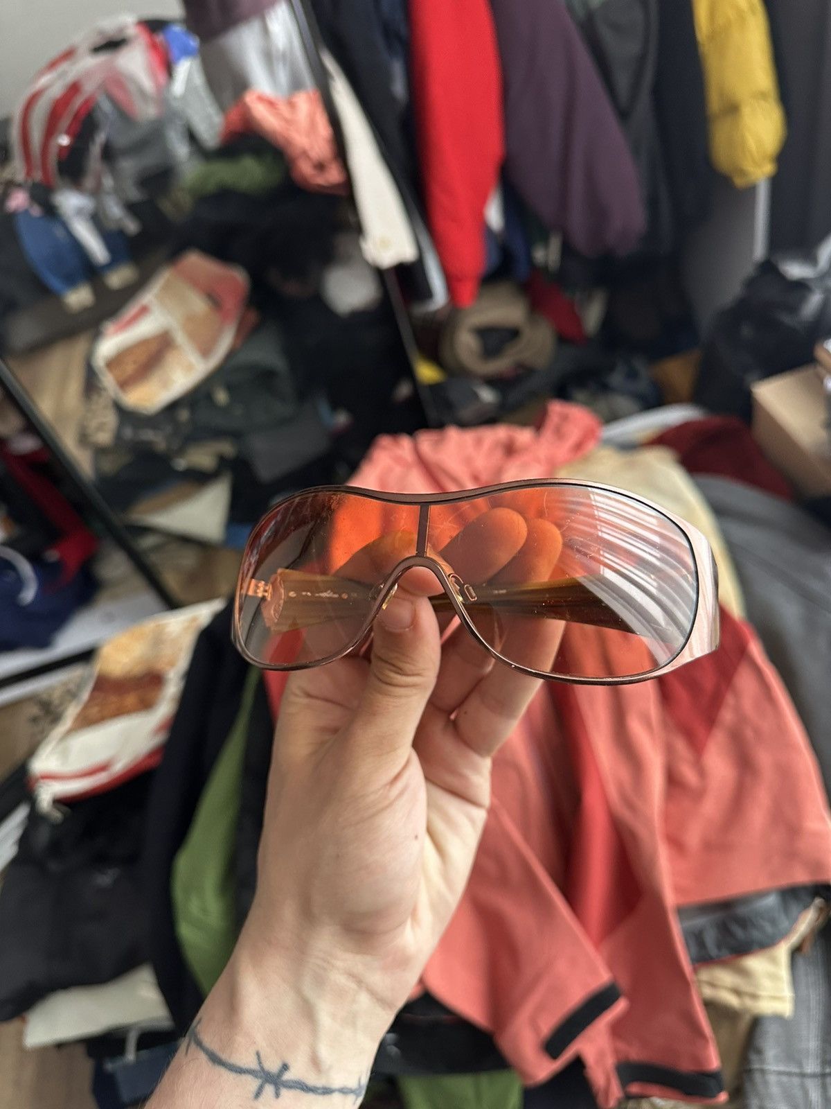 Oakley Oakley Sunglasses Glasses Vintage Gorpcore USA Size ONE SIZE - 4 Thumbnail