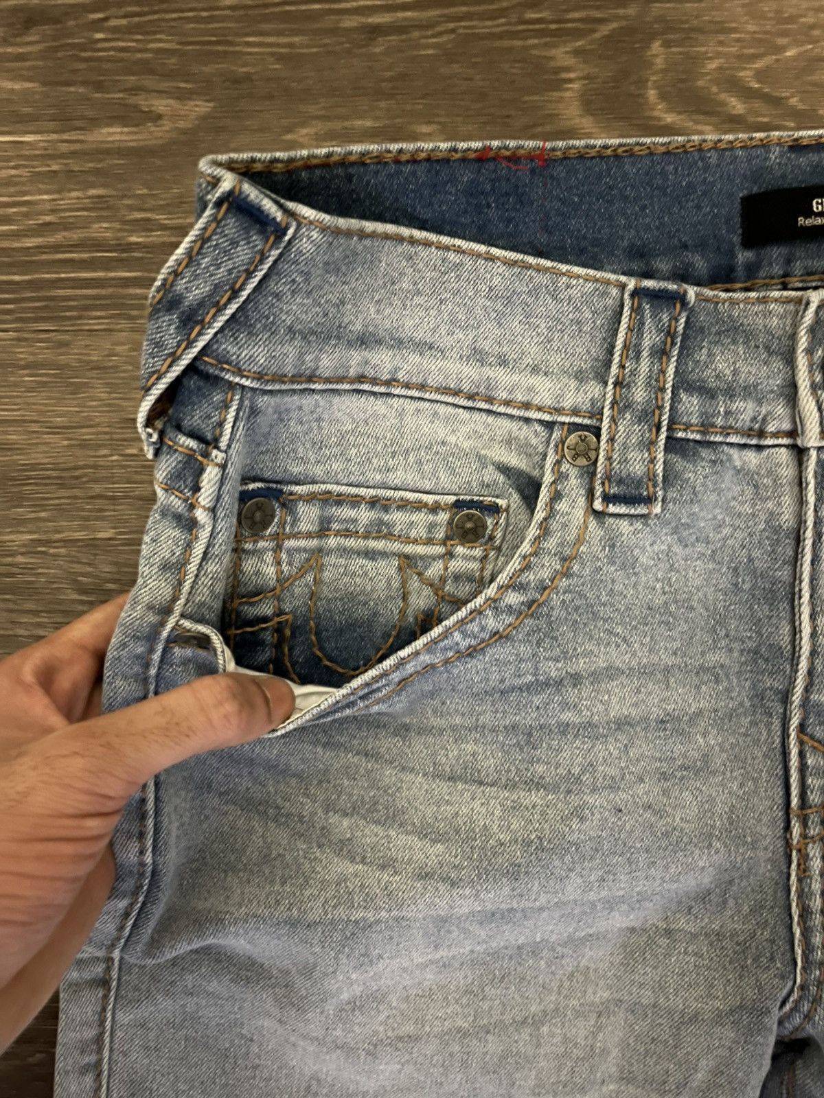 True Religion Geno No Flap Big T Relaxed Slim Size US 30 / EU 46 - 5 Thumbnail