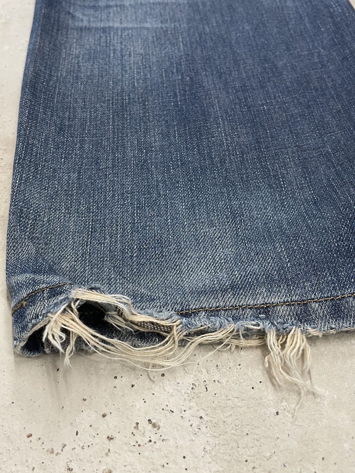 Edwin Edwin 503Z Regular Wide Distressed Denim Pants (AB25) Size US 31 - 10 Thumbnail
