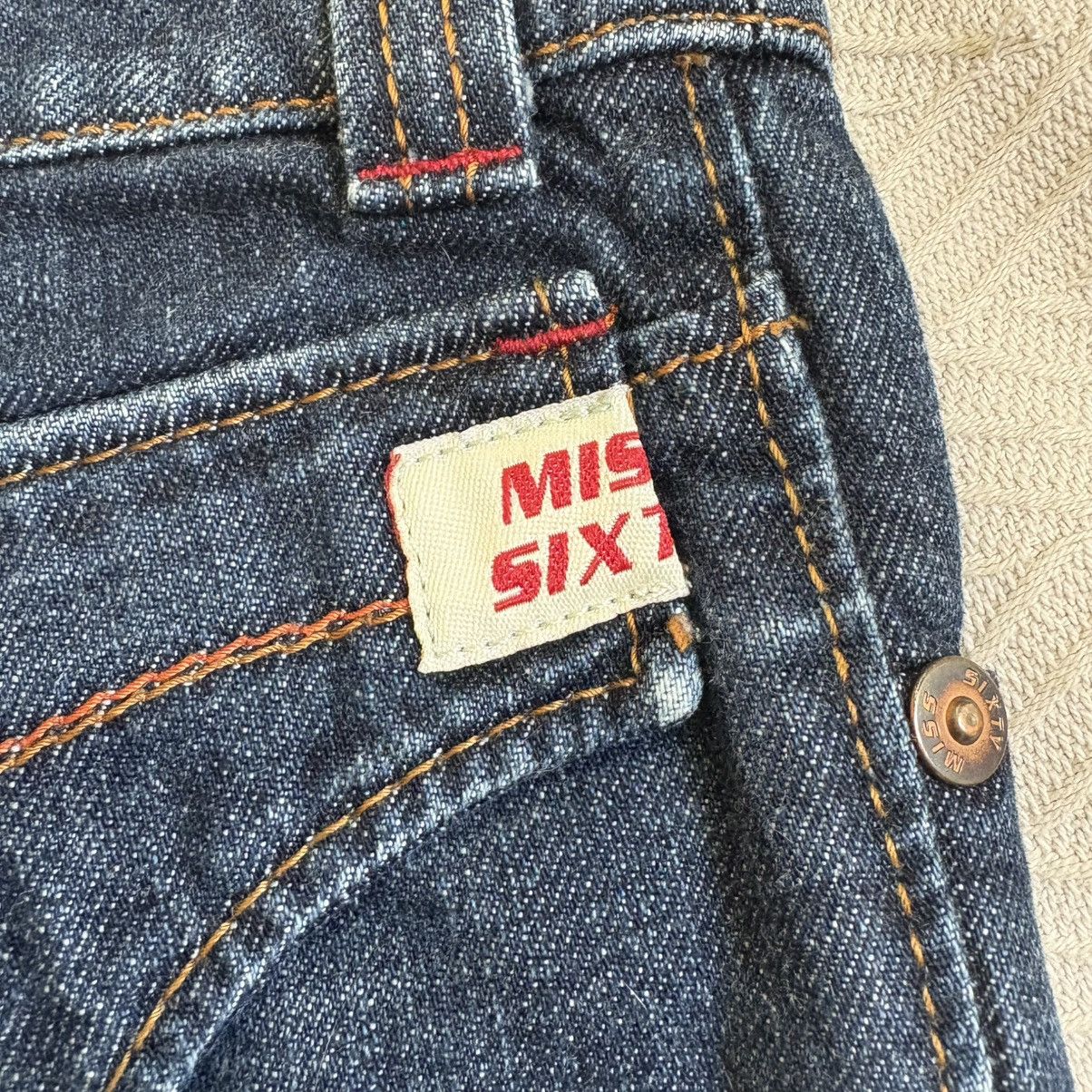 Miss Sixty Vintage Miss Sixty Oversized Button Low Rise Y2K Denim Short Size 29" - 2 Thumbnail
