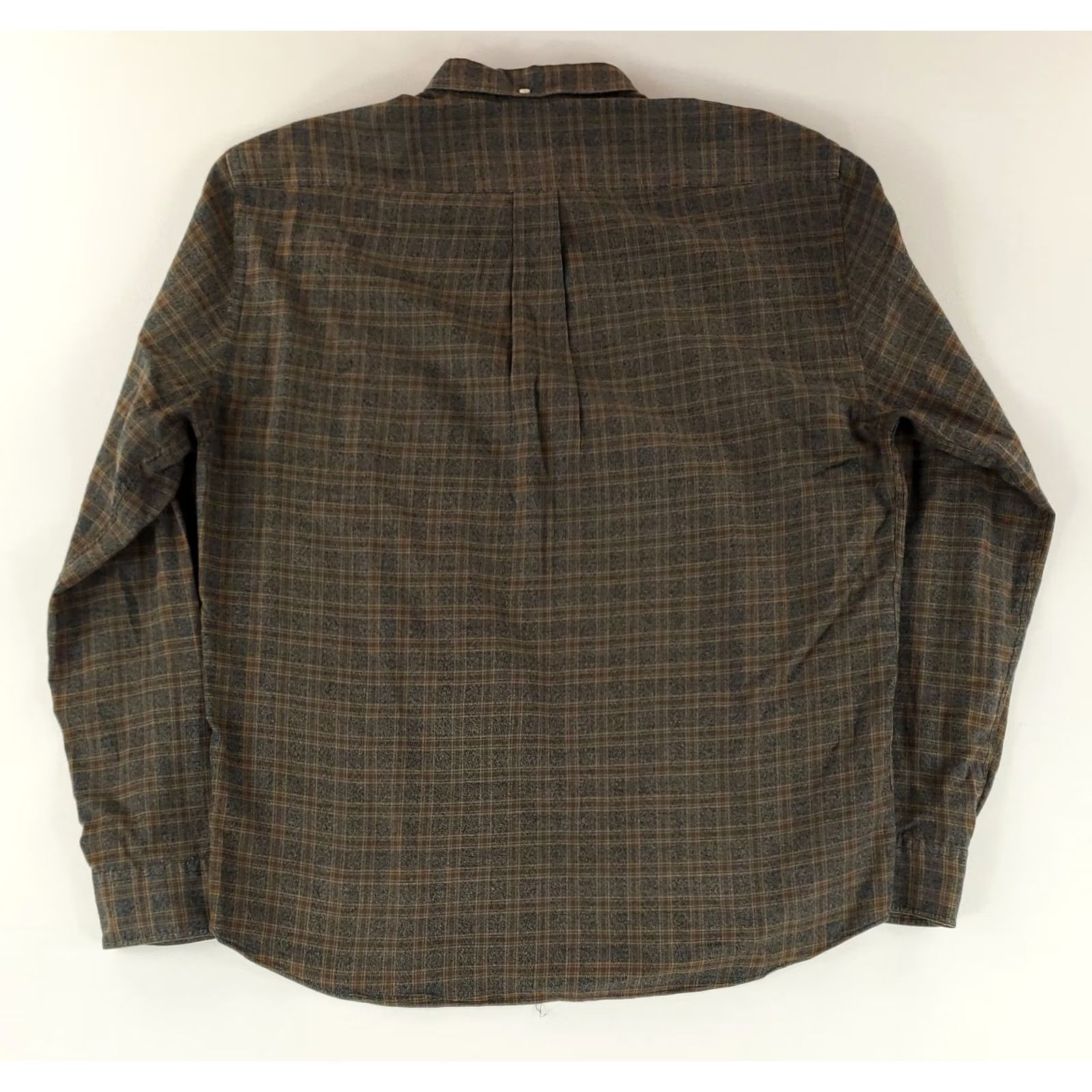 Billy Reid Billy Reid Shirt Button Down Gray Plaid Made Italy XL Mens Standard Fit Size US XL / EU 56 / 4 - 4 Thumbnail