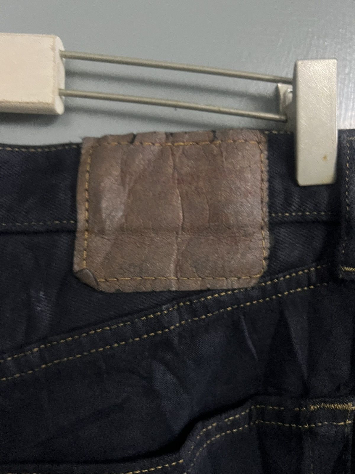 If Six Was Nine × Levi's × Vintage THRASHED LEVIS 501 RIPPED DISTRESSED DENIM PANT Size US 32 / EU 48 - 13 Thumbnail