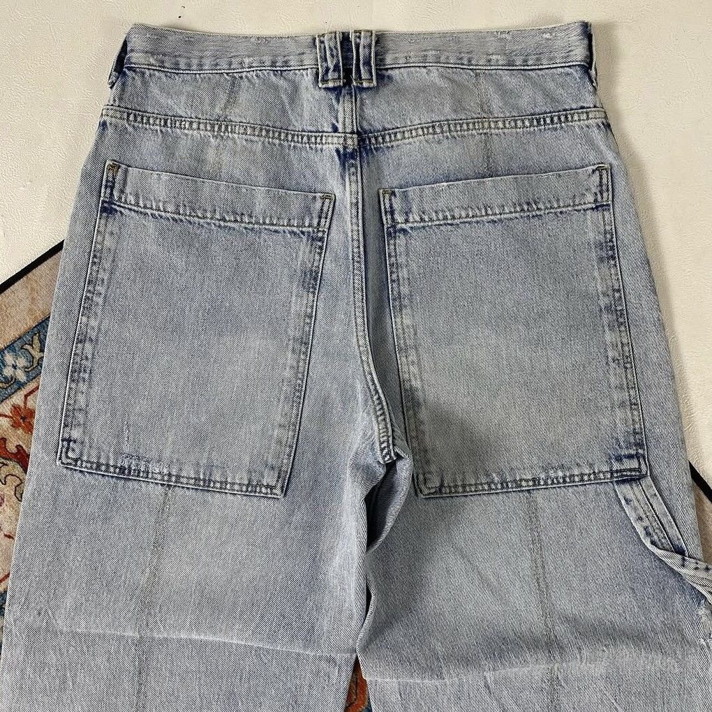 Zara Zara y2k style distressed jeans pants Size US 35 - 8 Thumbnail