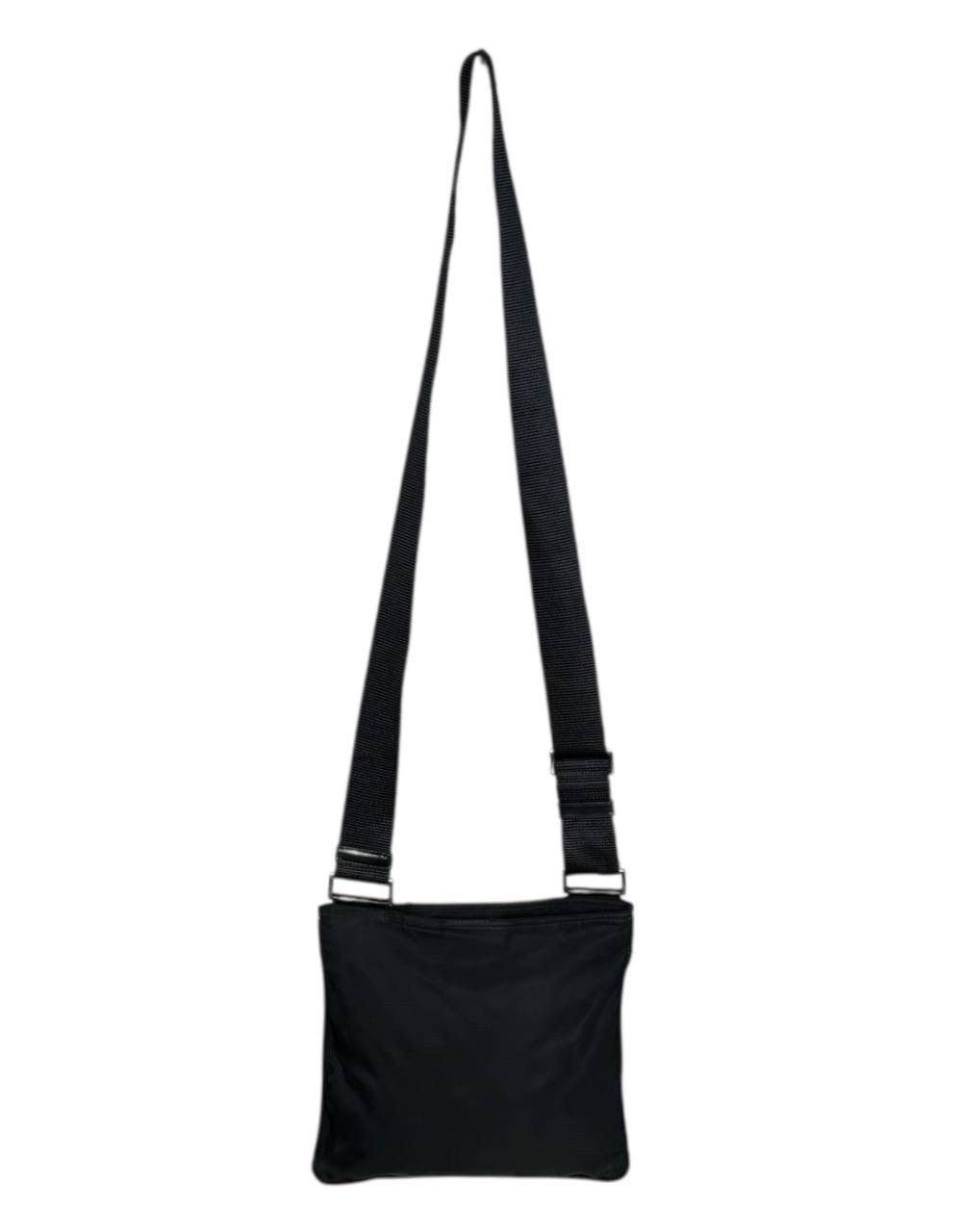 Prada Prada Vintage Black Nylon Messenger Bag V160 Flat Crossbody Size ONE SIZE - 2 Thumbnail