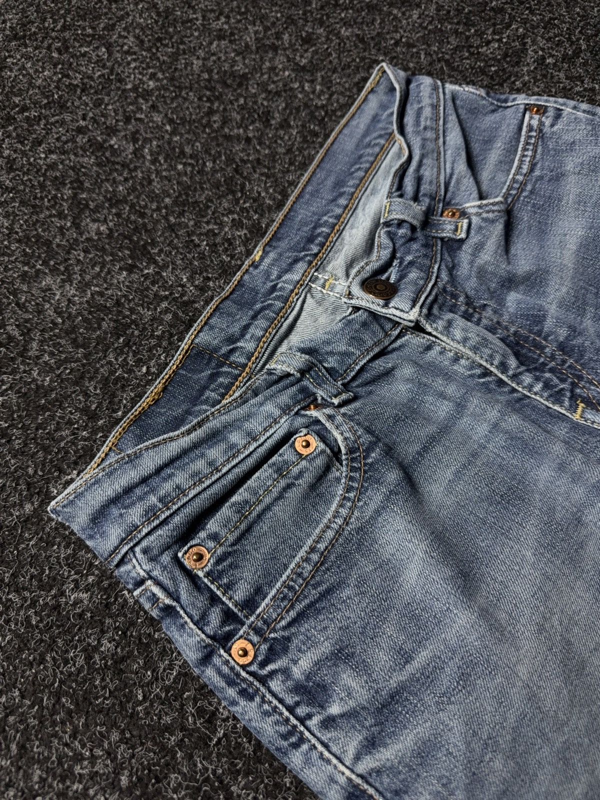 Levi's Vintage 00s Levi’s 529 Curvy Bootcut Jeans Y2K Flare Vintage Size 27" / US 4 / IT 40 - 10 Thumbnail