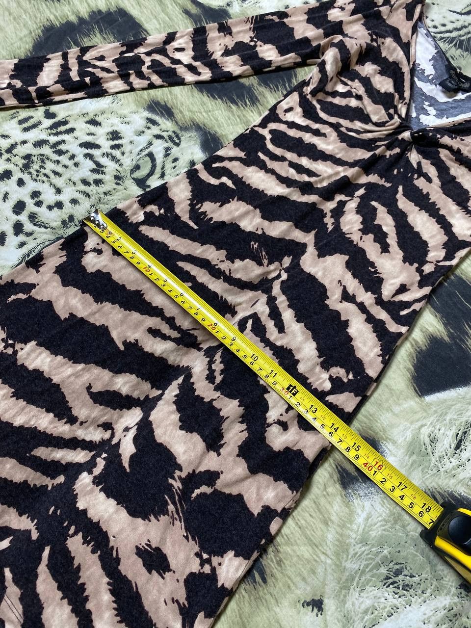 Roberto Cavalli × Vintage Roberto Cavalli Red Zebra Print Dress Size M / US 6-8 / IT 42-44 - 9 Thumbnail