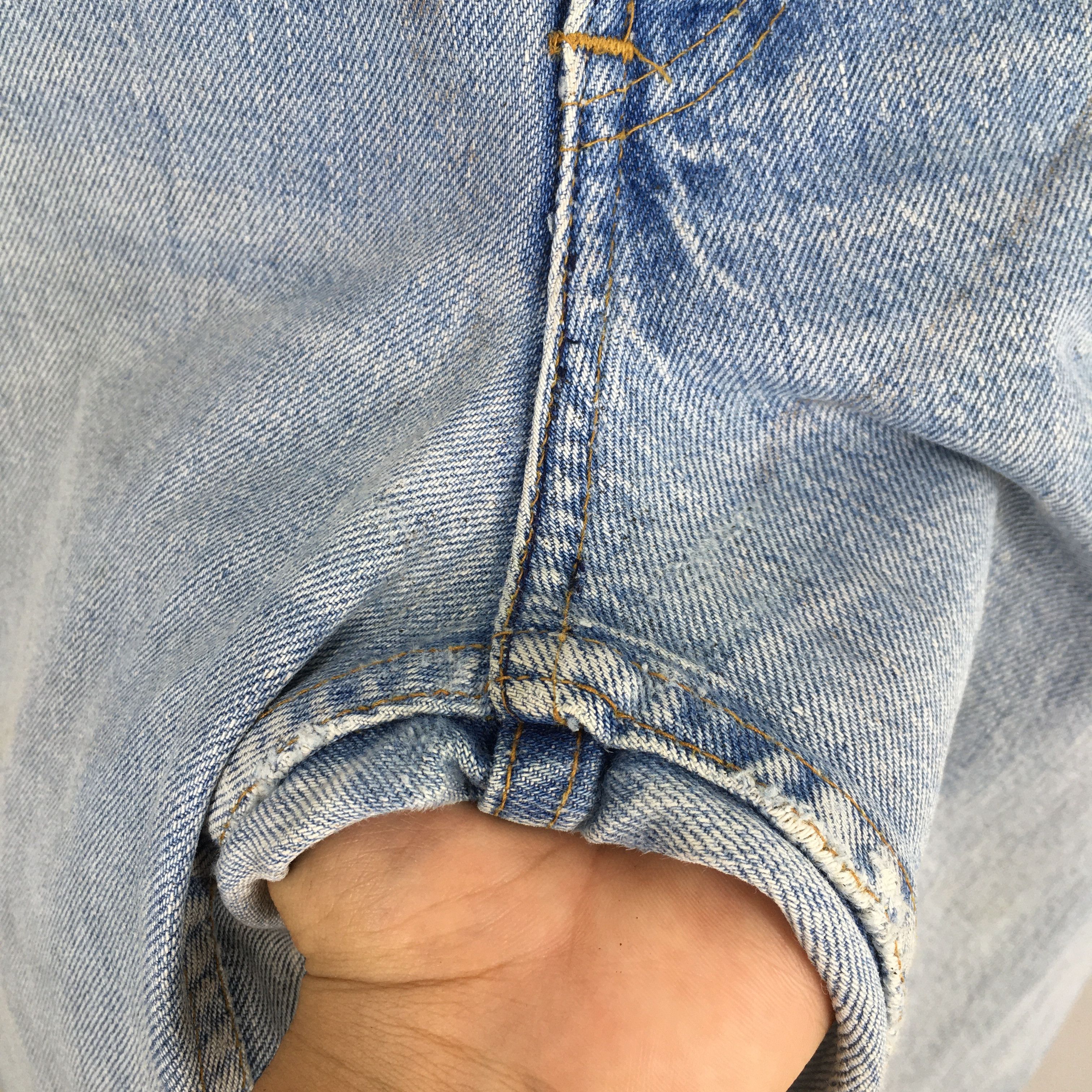 Levi's Size 25x31 Vintage Levi's 505 Light Wash Zipper Jeans S618 Size 25" / US 0 / IT 36 - 7 Thumbnail