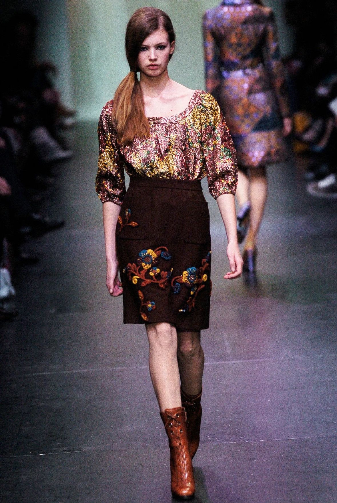 Miu Miu × Prada AW05 RUNWAY blouse Size XS / US 0-2 / IT 36-38 - 1 Thumbnail
