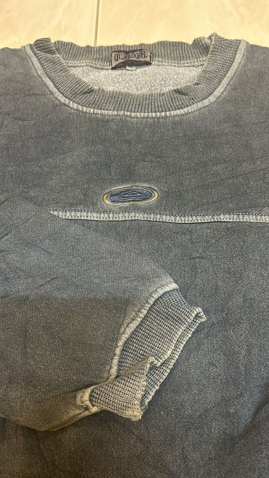 Quiksilver VTG SWEATSHIRT QUIKSILVER SENTER LOGO Size US L / EU 52-54 / 3 - 3 Thumbnail