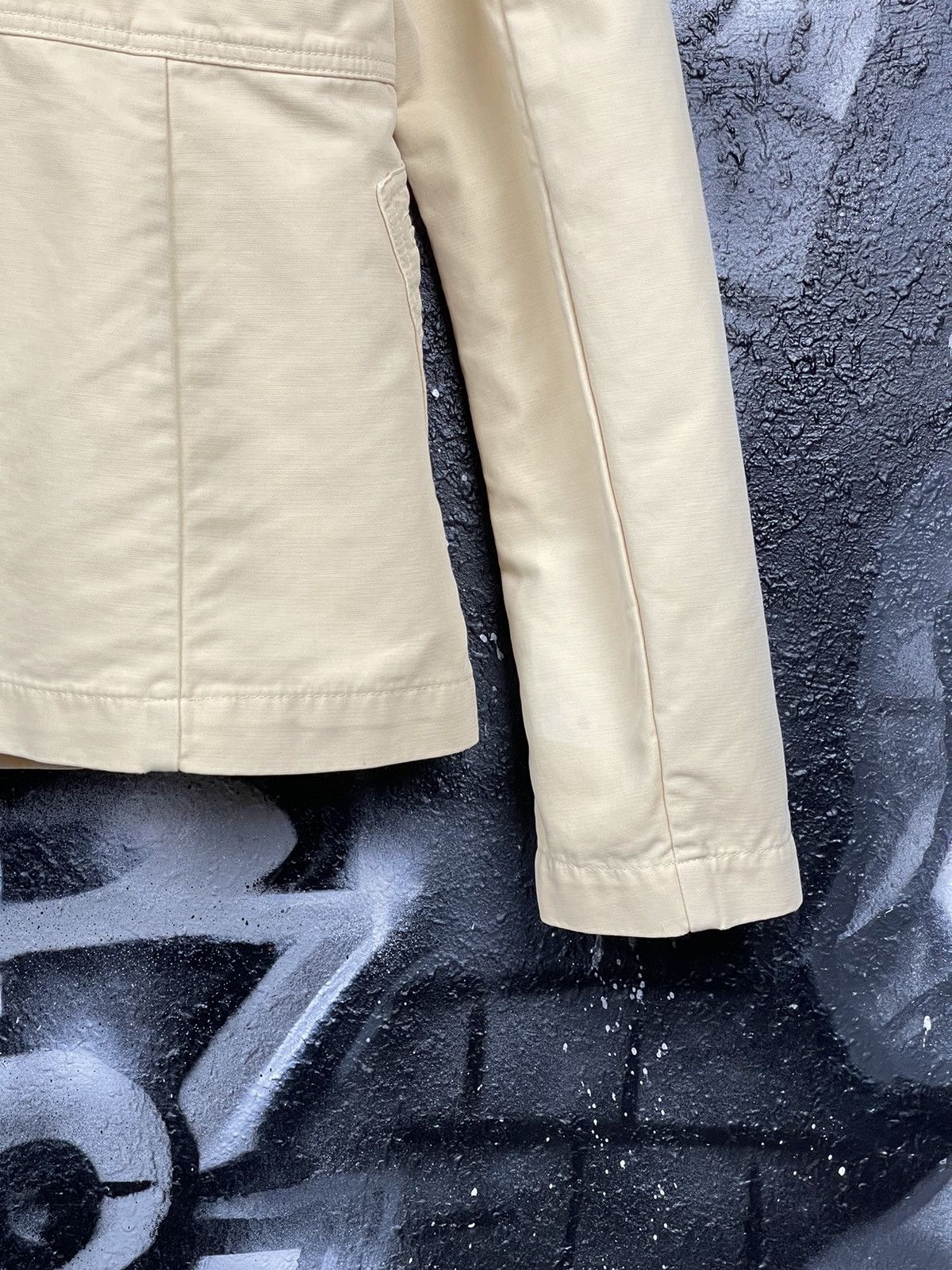 Diesel Diesel Y2K Vintage Beige Cotton Trench Coat Jacket Size L Size L / US 10 / IT 46 - 20 Thumbnail