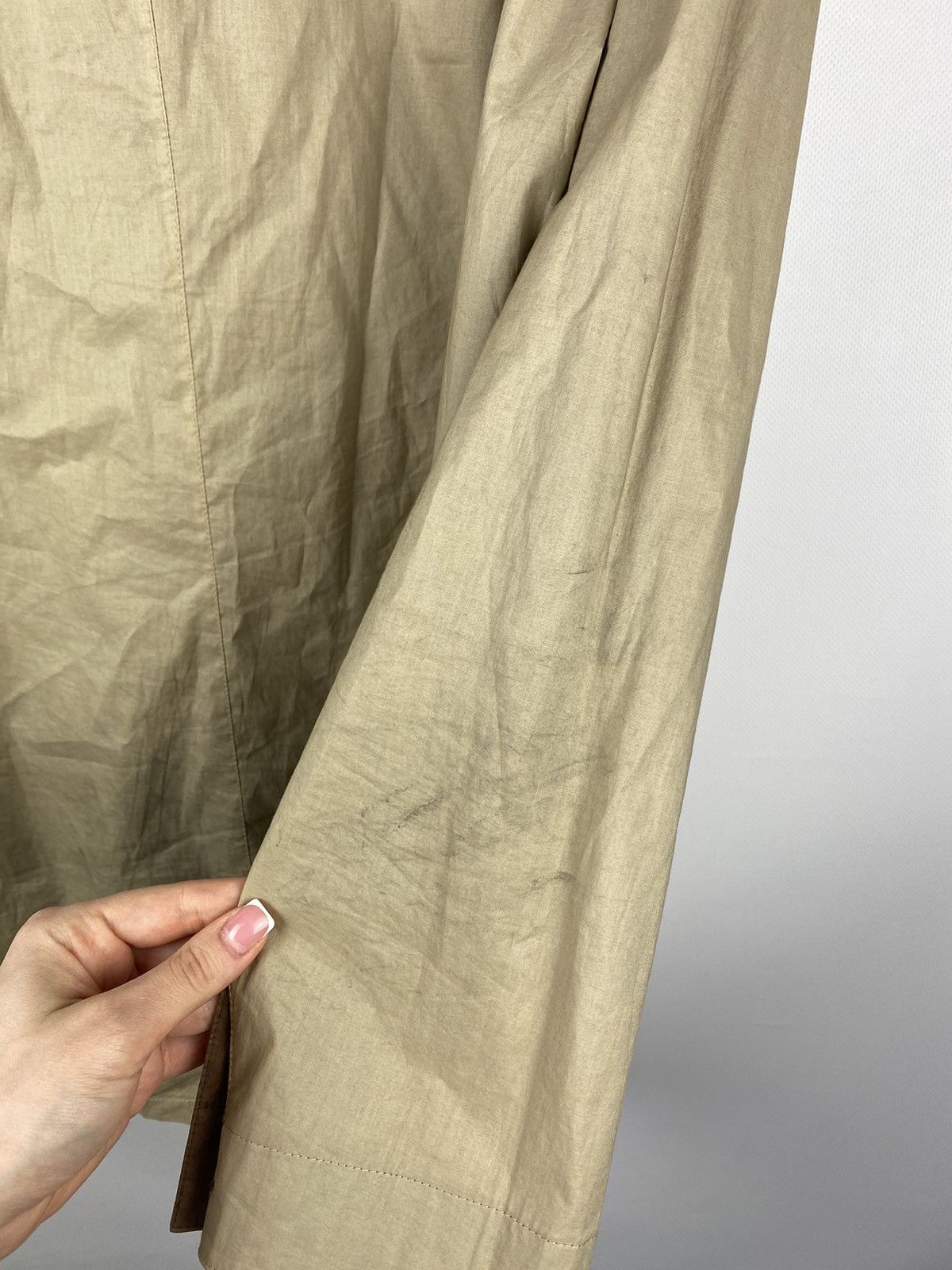 Ermenegildo Zegna Ermenegildo Zegna reversible trench coat leather details Size US L / EU 52-54 / 3 - 15 Thumbnail