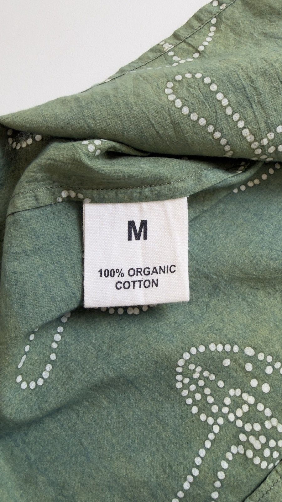 Story Mfg. Sample Alien + Peace Sign Print Shirt Size US M / EU 48-50 / 2 - 12 Thumbnail