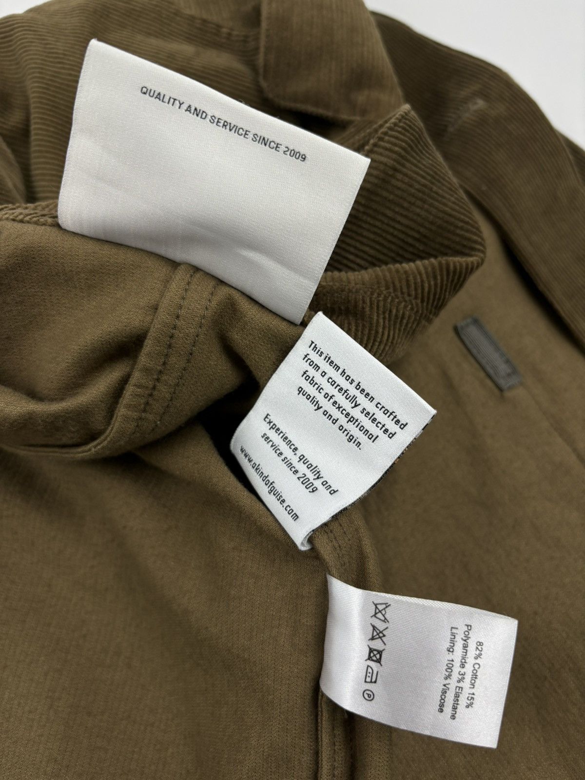 A Kind Of Guise Сorduroy Buttons 3-Pocket Jetmir Jacket Sport Coat Blazer Bomber S-M Size US M / EU 48-50 / 2 - 19 Thumbnail